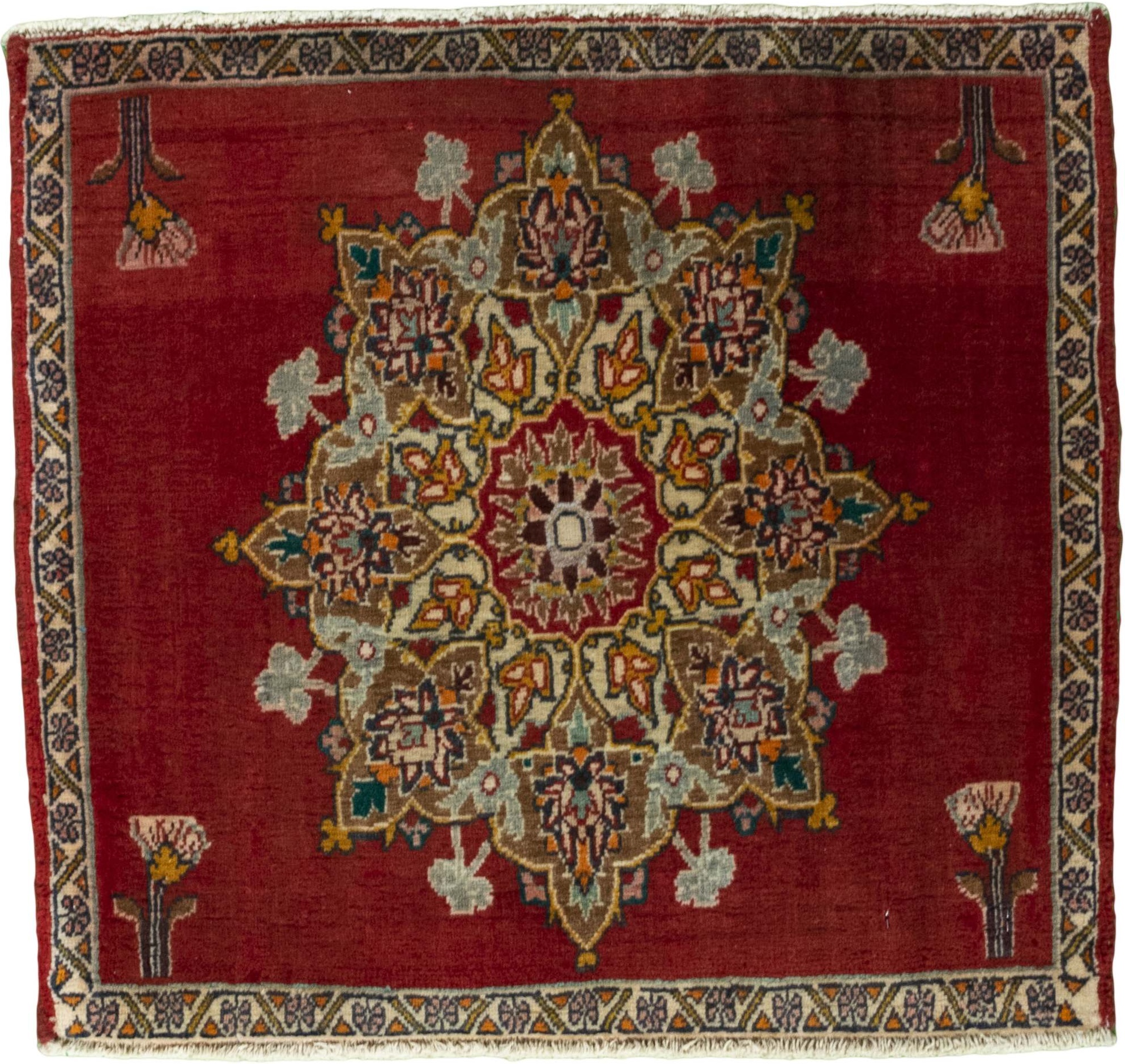 Teppich 50x50 - Shiraz 59 x 54 cm