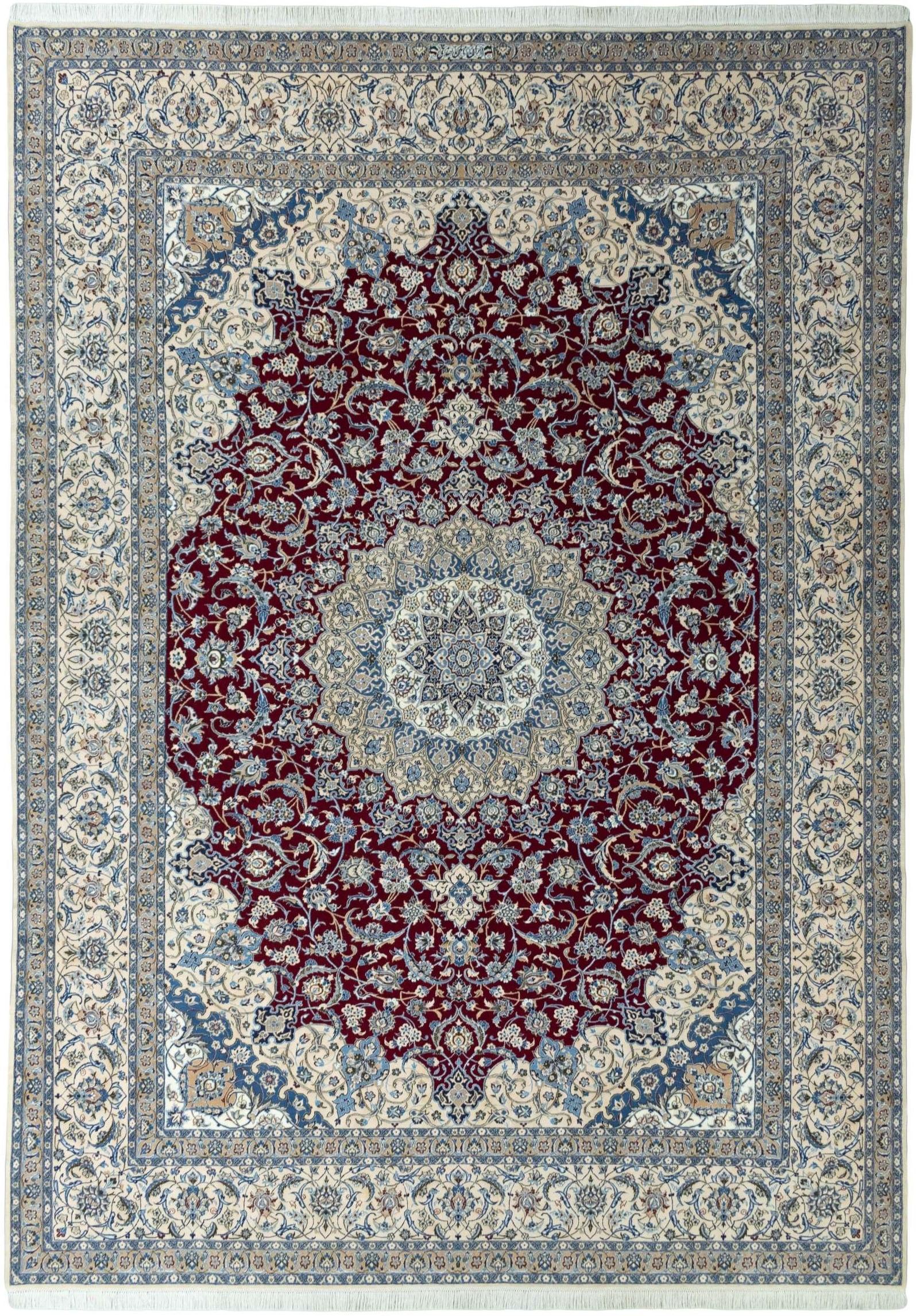 Purple Oriental Rugs - Nain 312 x 440 cm