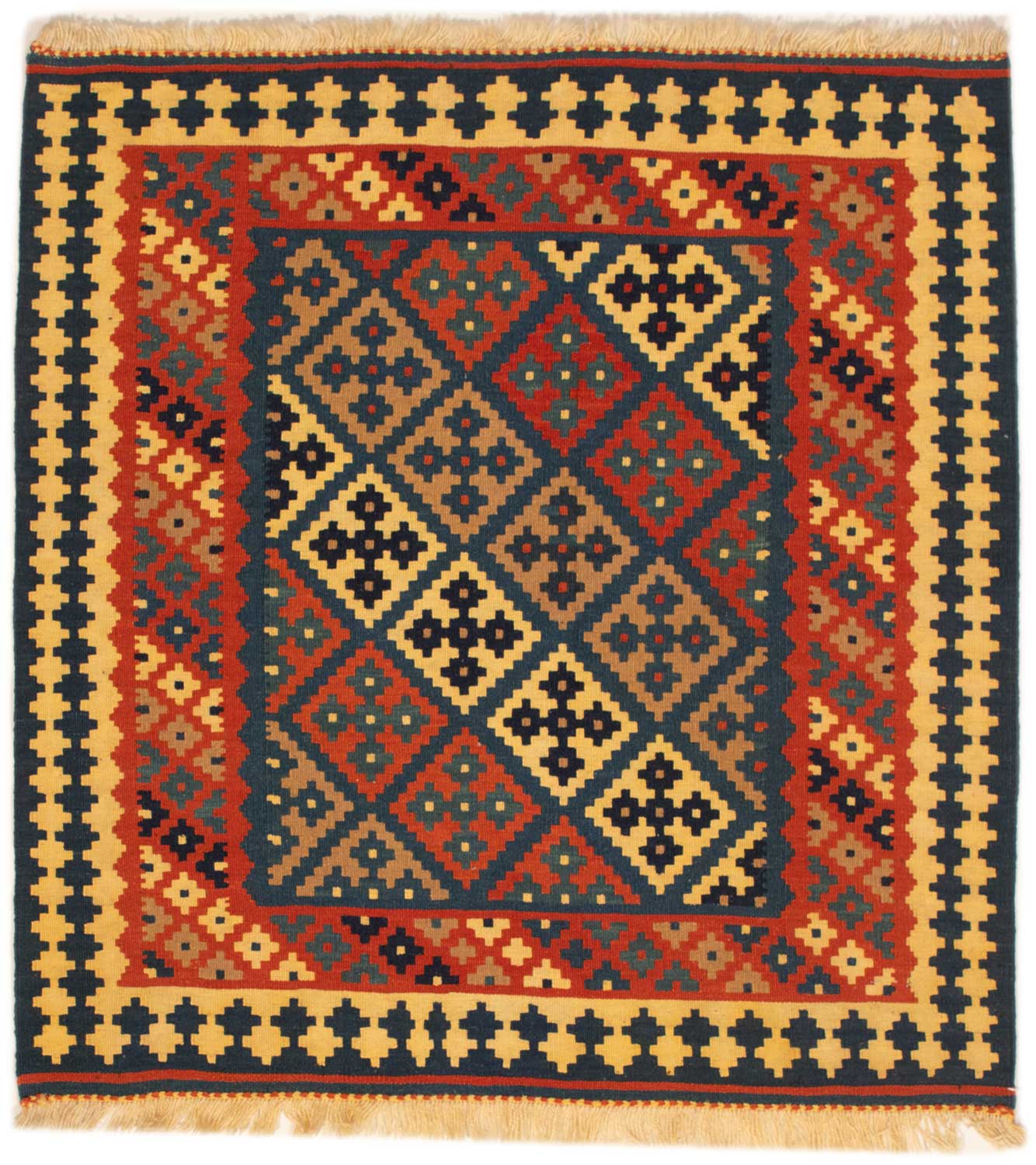 Kelim Teppiche Quadratisch - Kelim 105 x 108 cm
