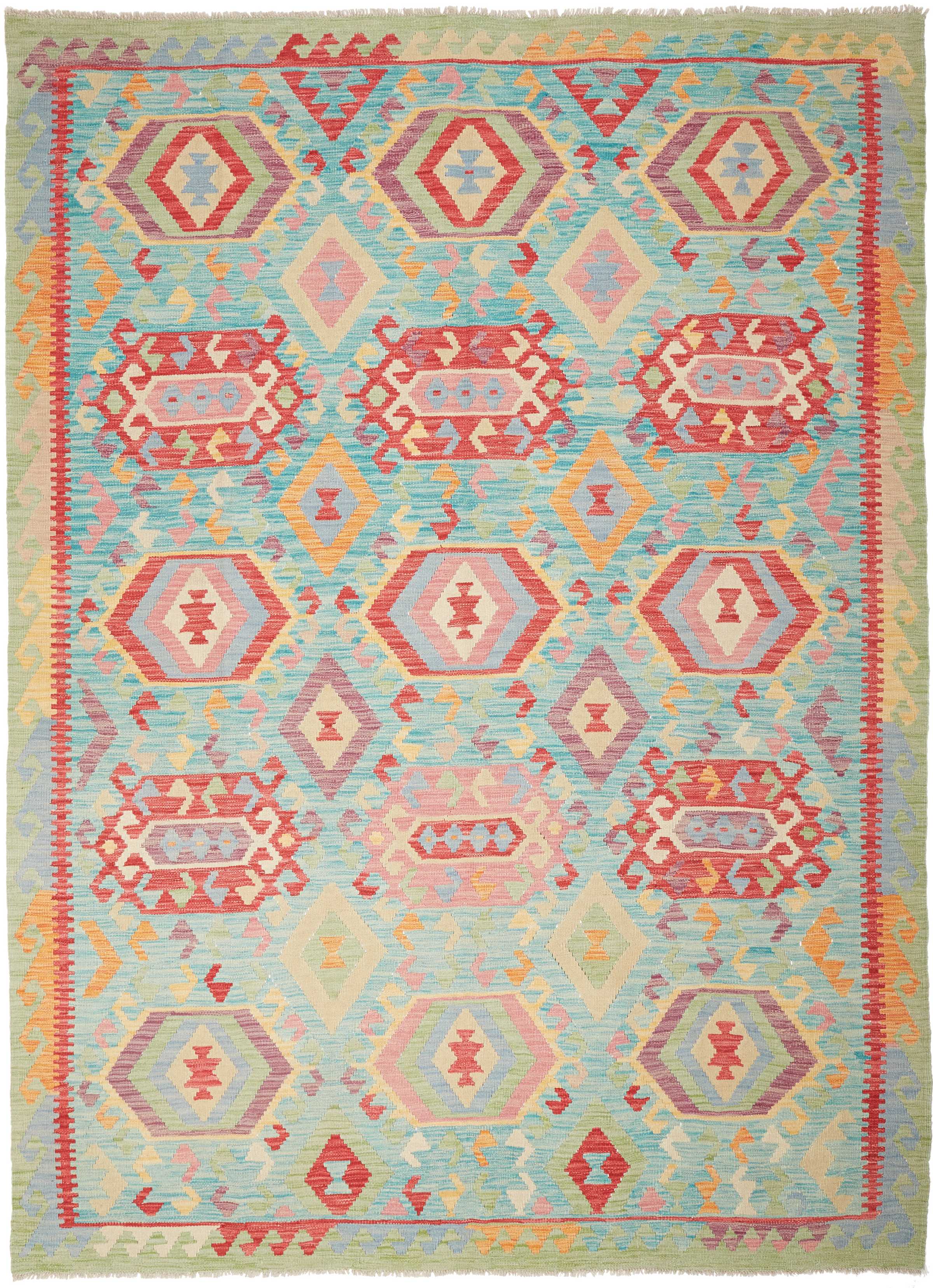Kelim Teppiche 200x300 - Kelim 206 x 281 cm