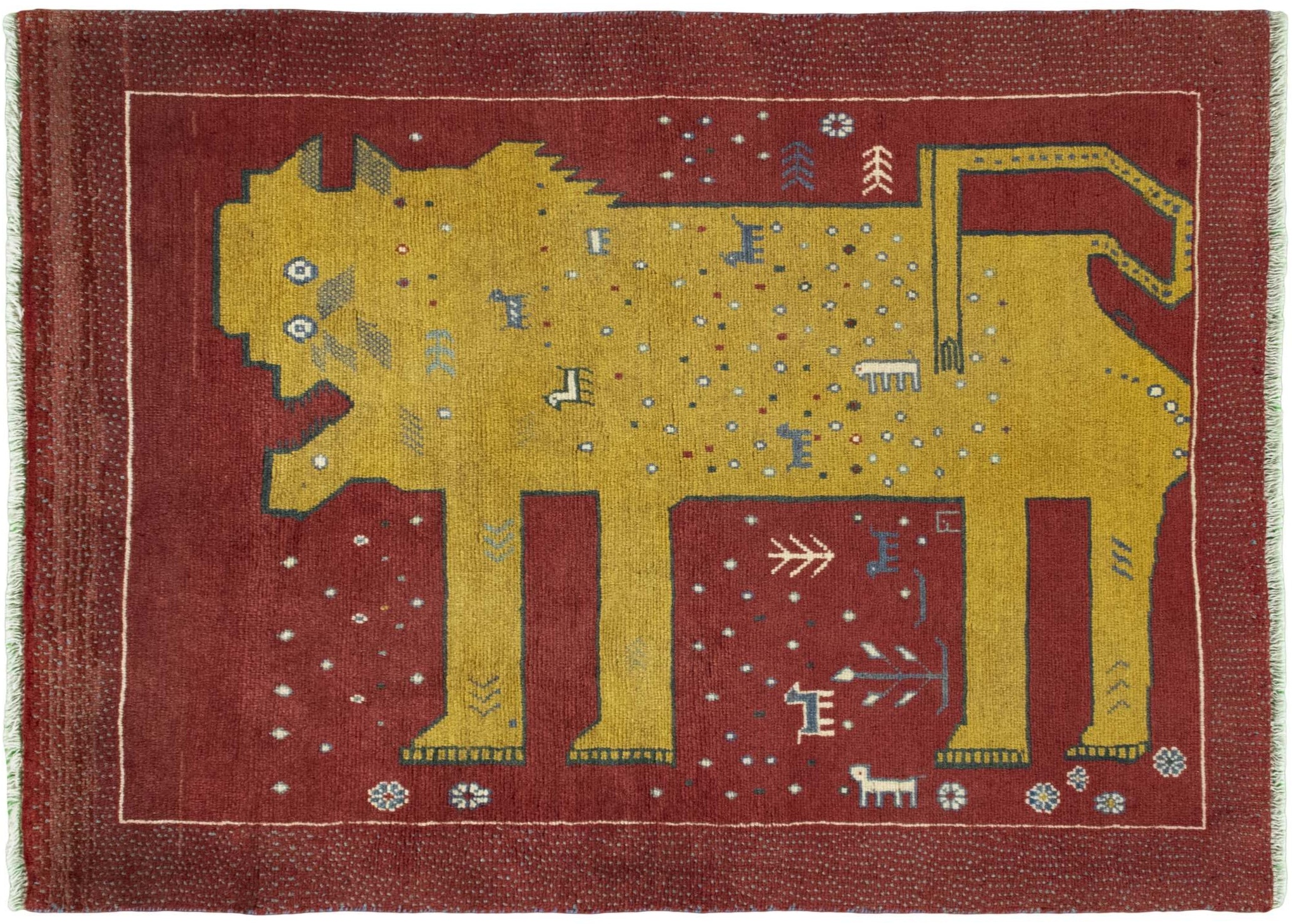 Gabbeh Rugs - Gabbeh 102 x 140 cm