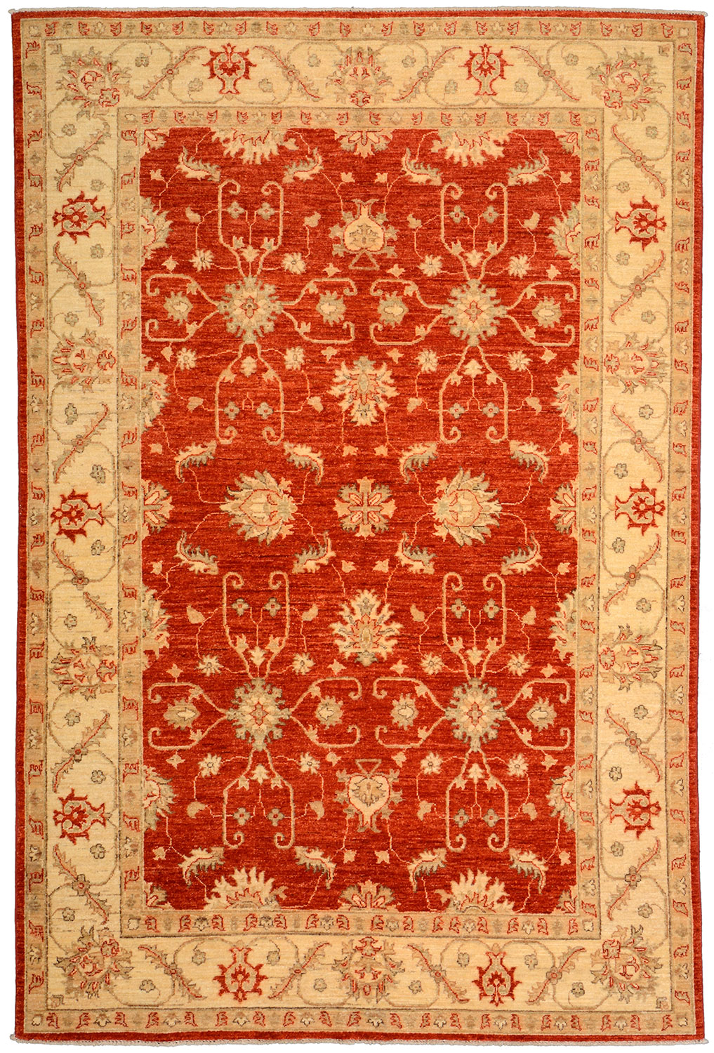 Ziegler Teppiche Rot - Ziegler Farahan 161 x 245 cm