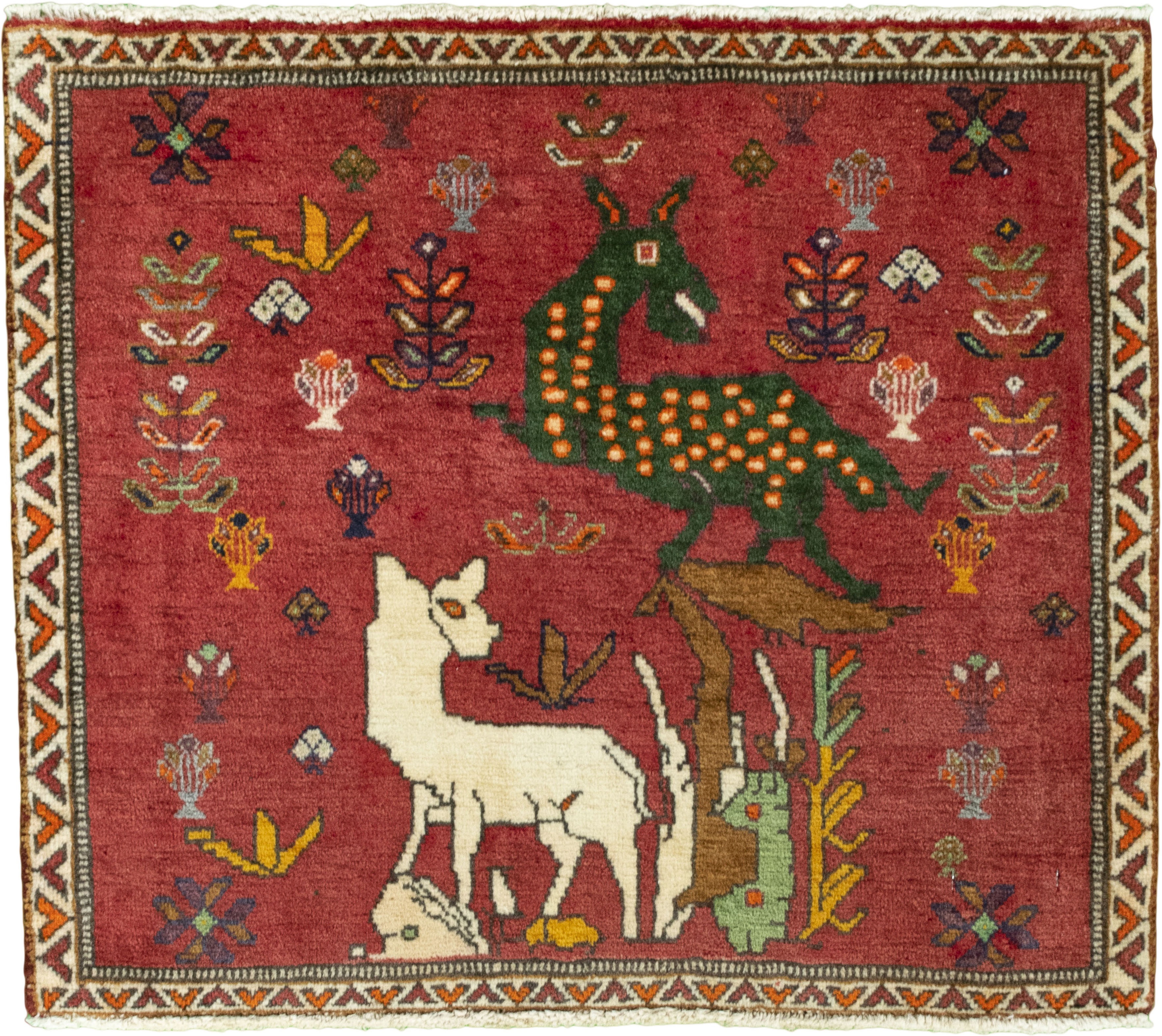 Nomadische Tapijten - Shiraz 68 x 60 cm