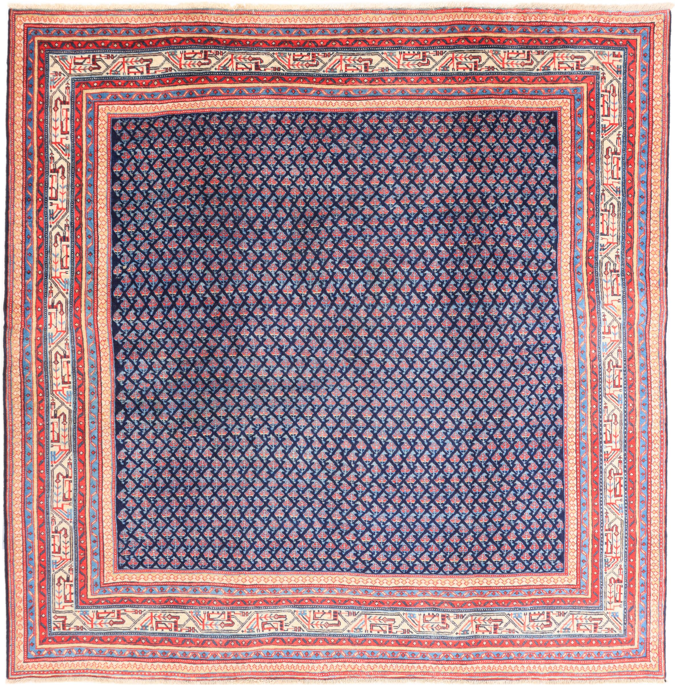 Kvadratisk Teppe 230x230 - Mir 235 x 237 cm