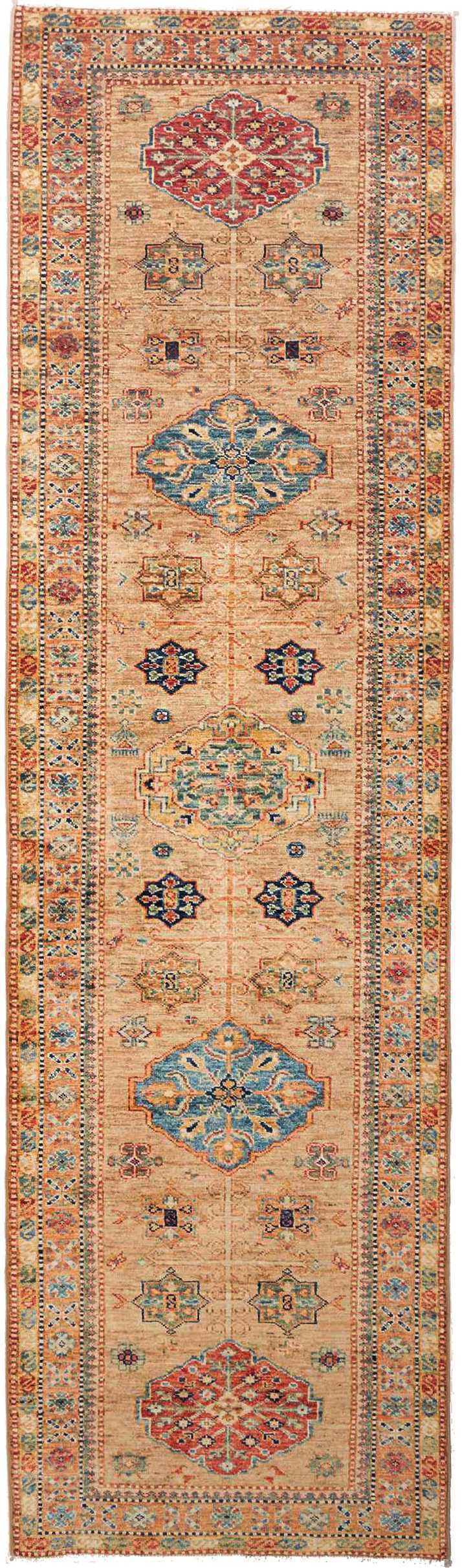 Teppich Läufer 80x300 - Kazak fine 84 x 295 cm