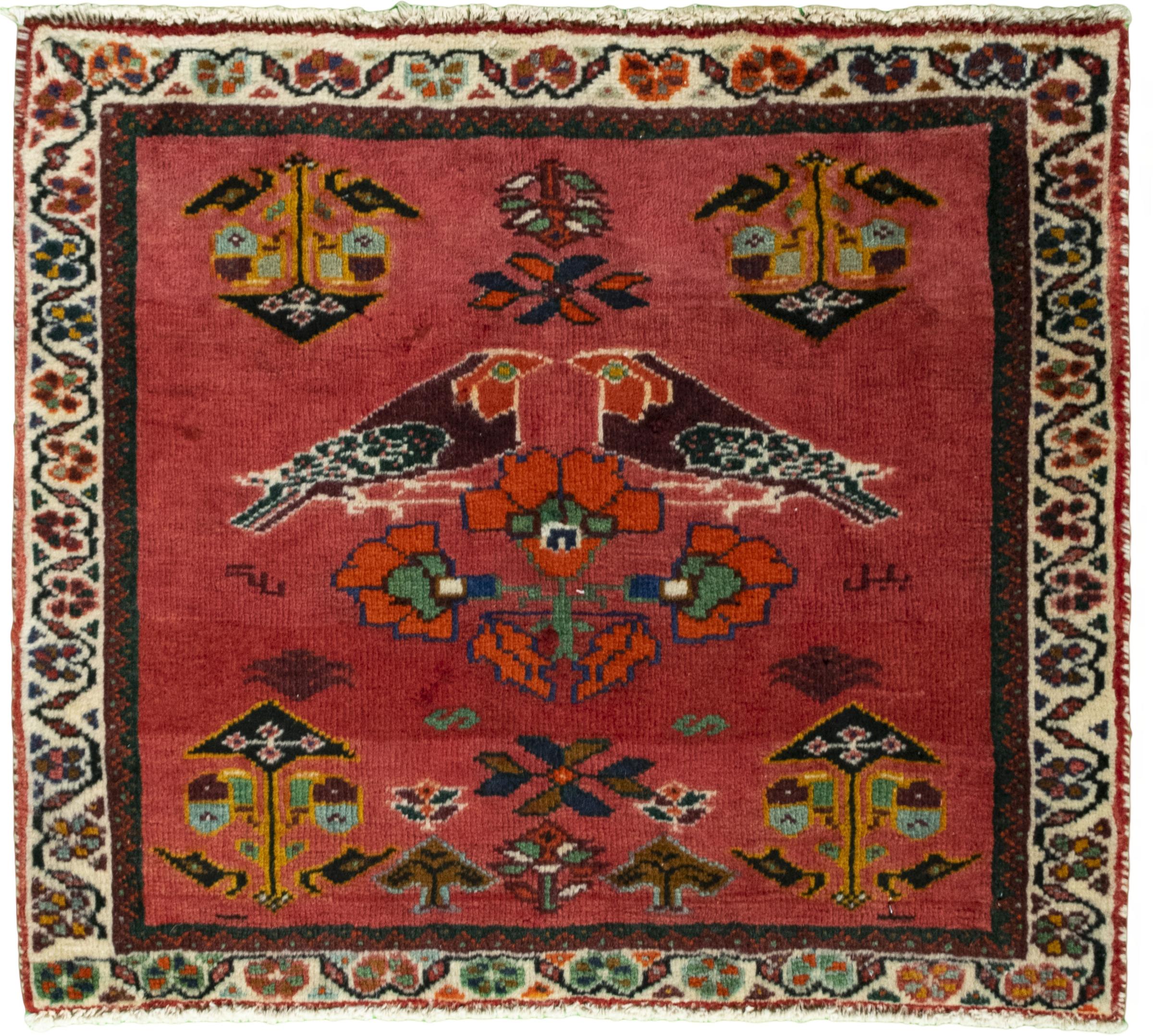 Nomádské Koberce - Shiraz 60 x 53 cm