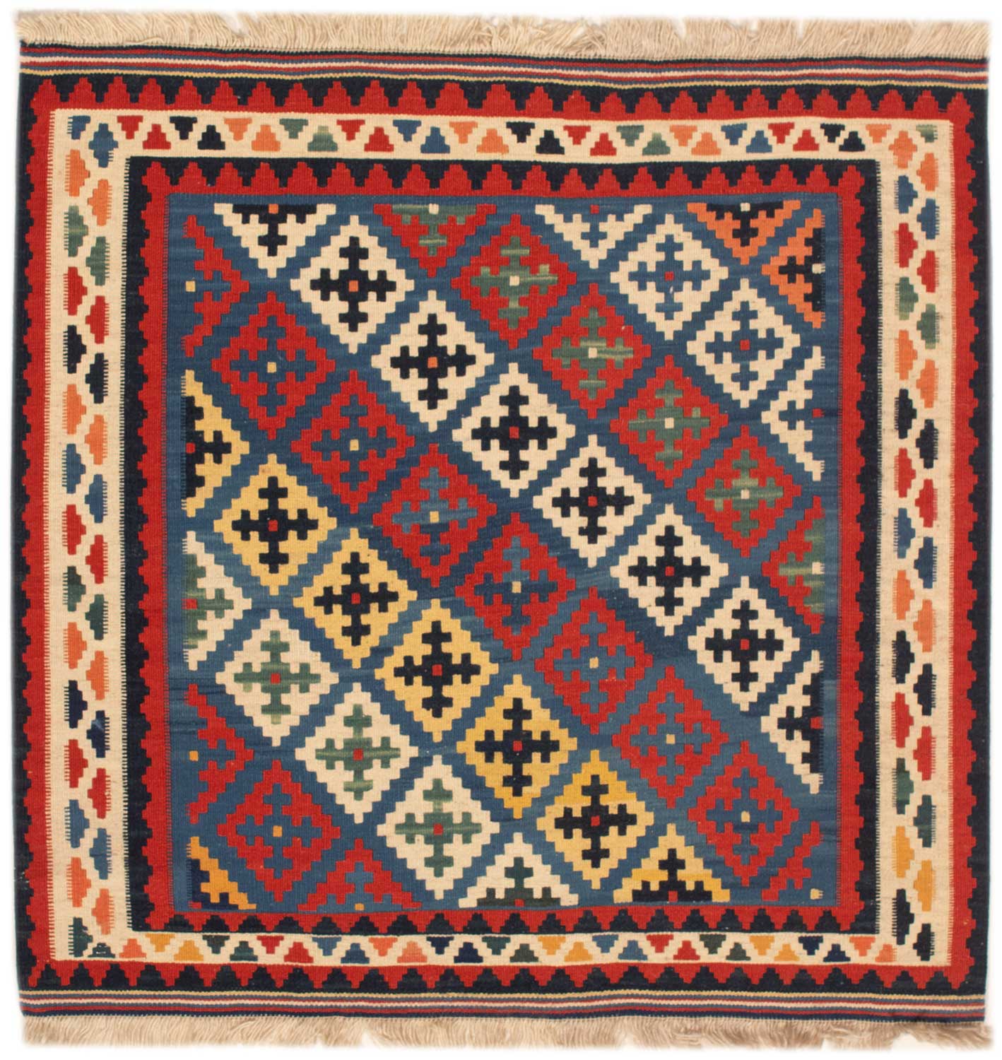 Kelim Teppiche Quadratisch - Kelim 97 x 104 cm