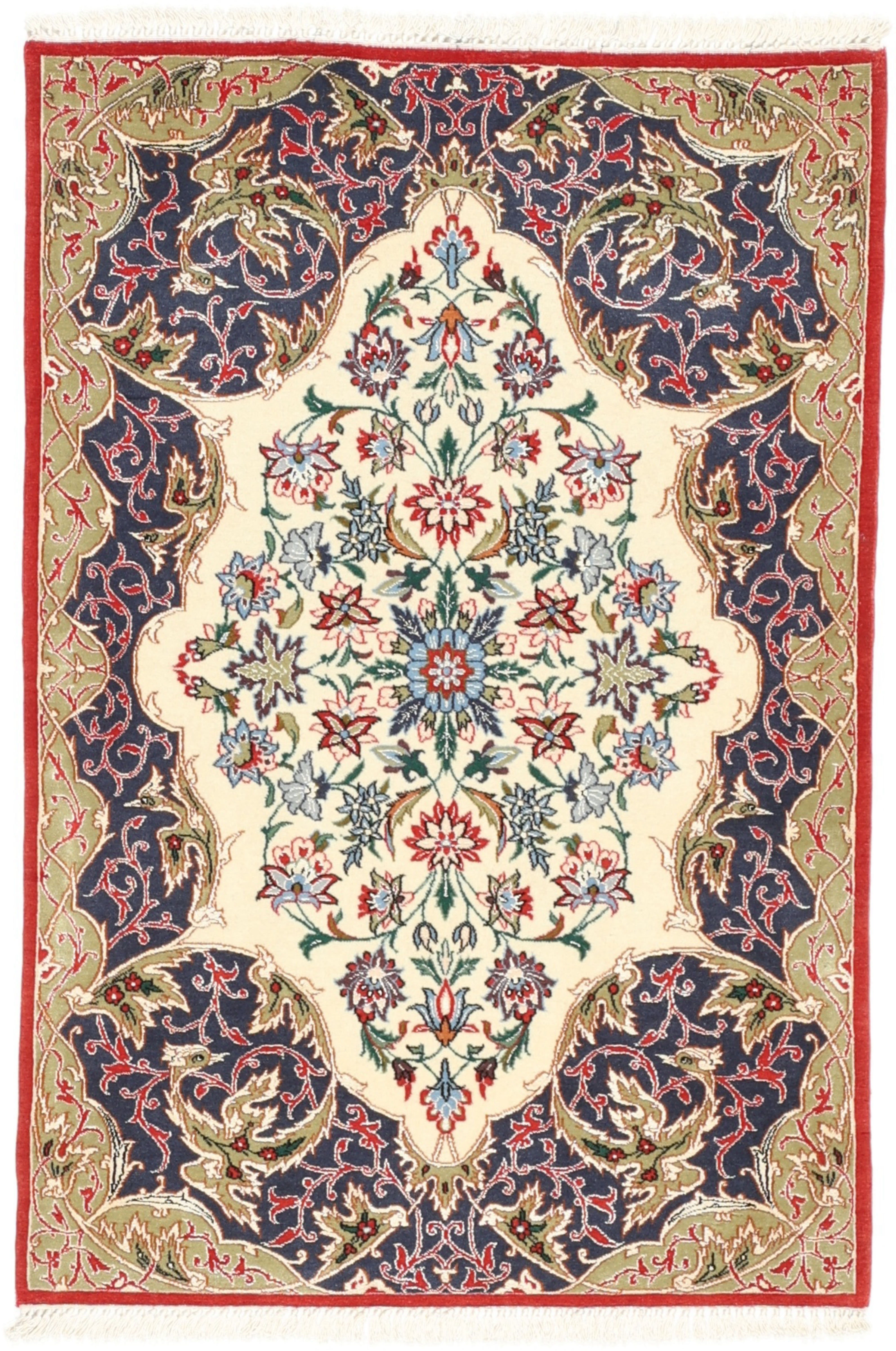 Isfahan Seide - Isfahan 71 x 103 cm