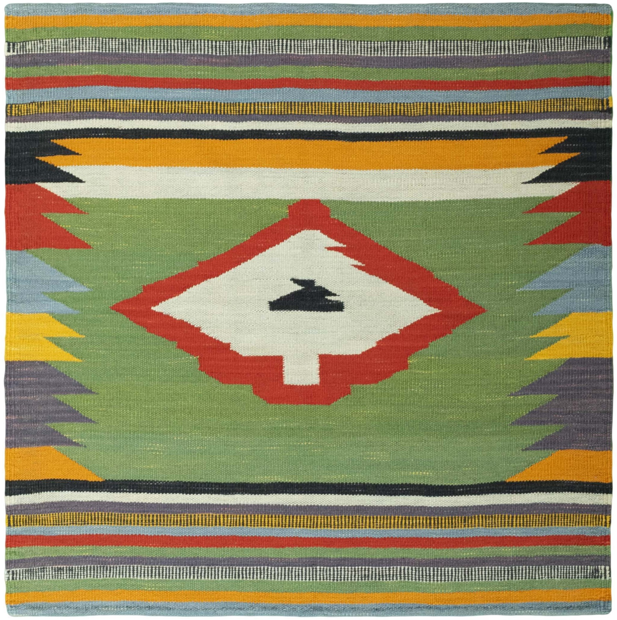 Kelim Teppiche Quadratisch - Kelim Sofre 104 x 104 cm
