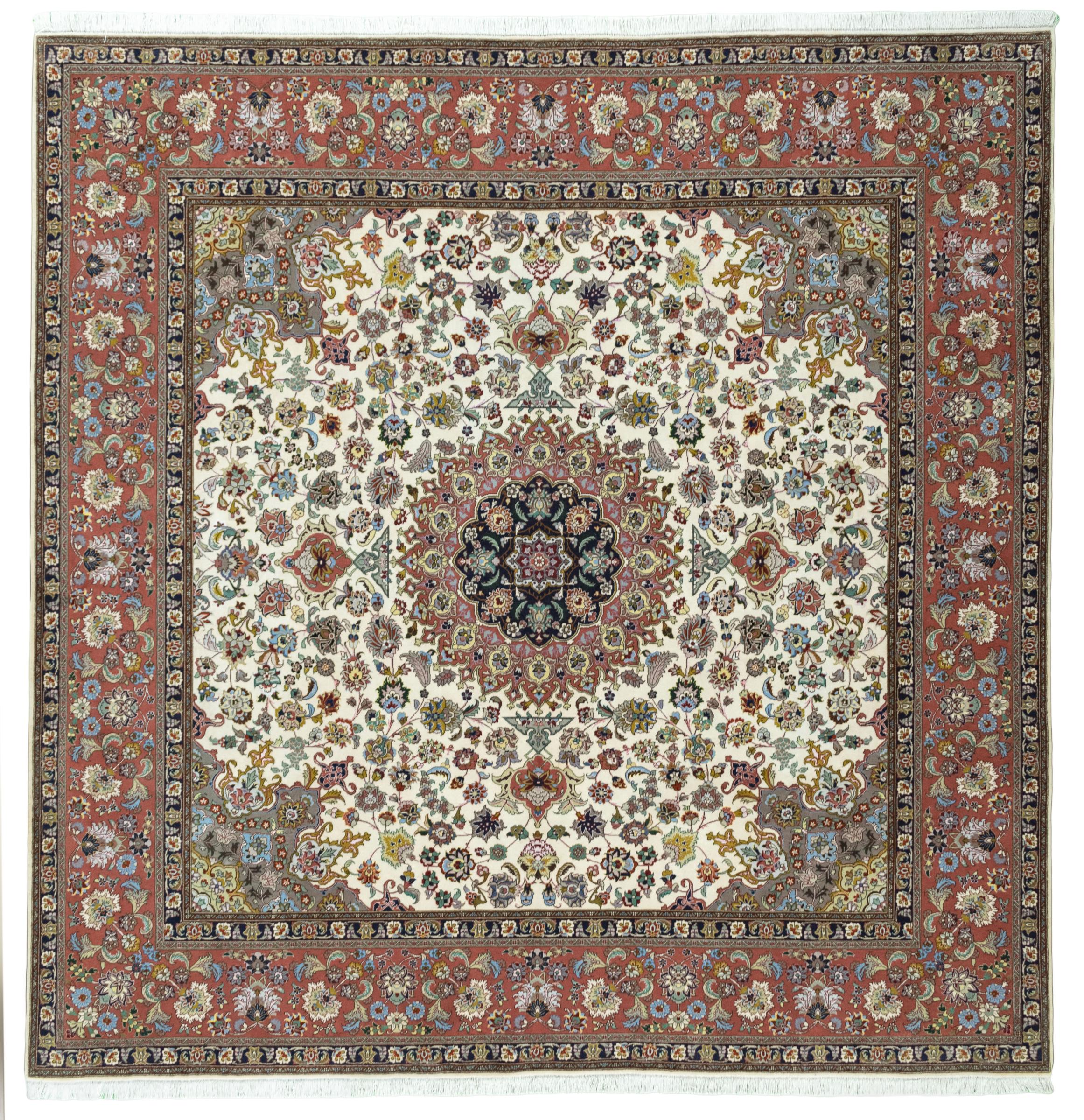 Luxus Teppiche - Täbriz 50 Raj 252 x 256 cm