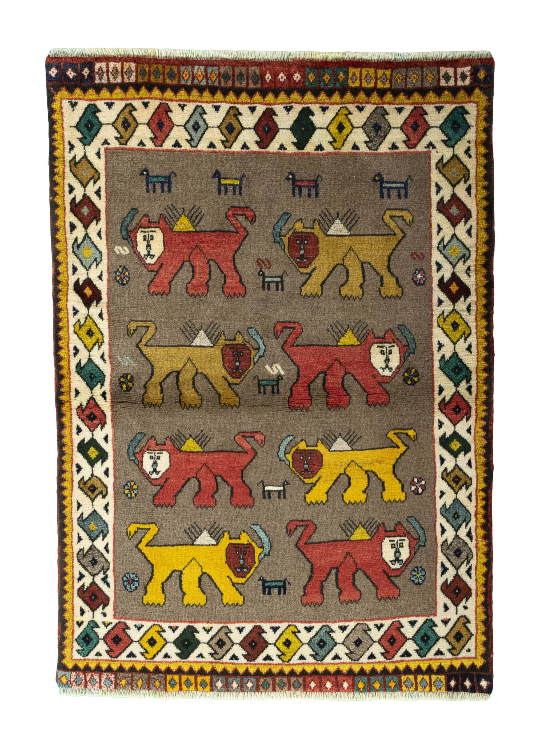 Μαύρα χαλιά - Gabbeh 104 x 147 cm