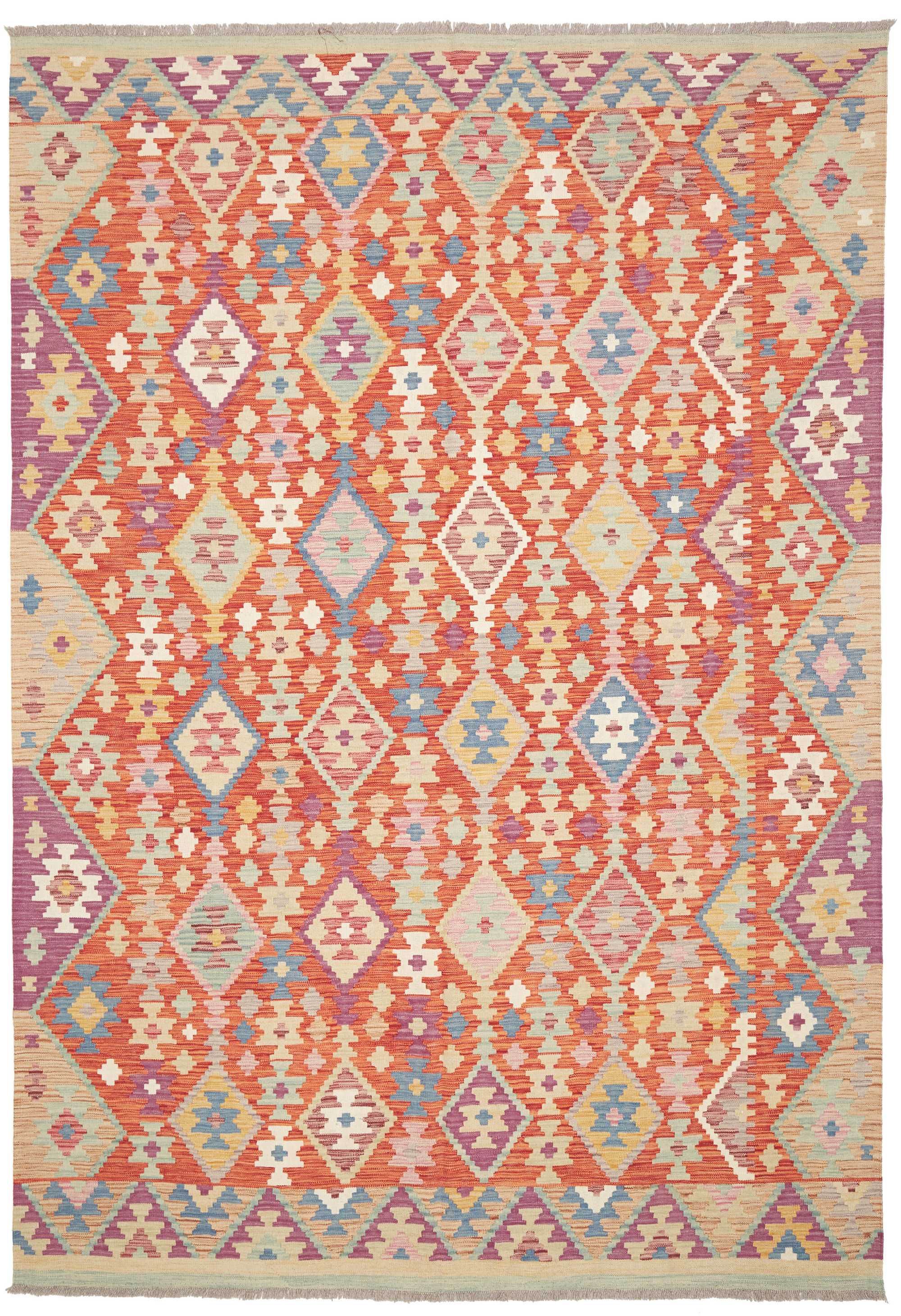 Kelim Teppiche 200x300 - Kelim 202 x 295 cm
