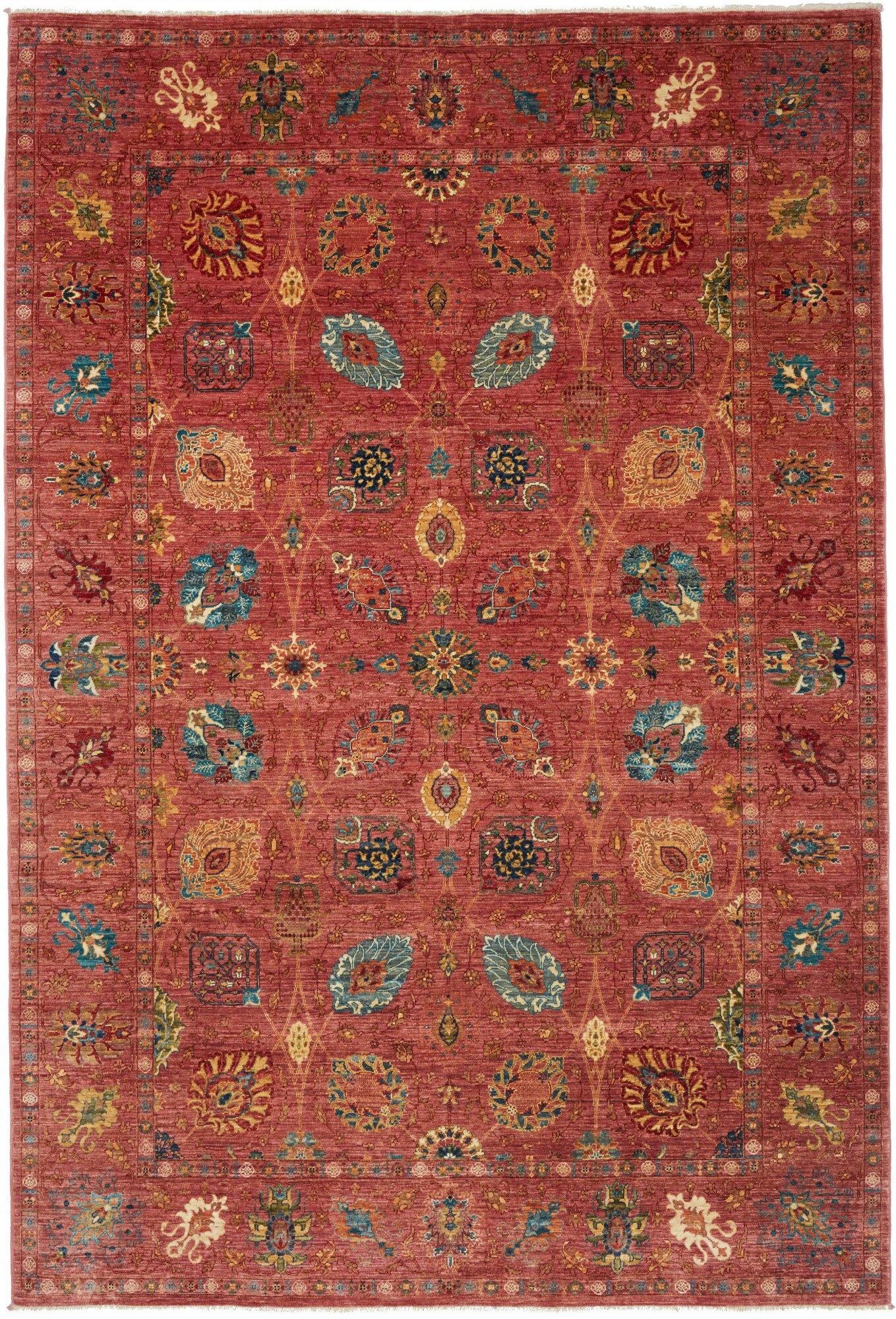 Purple Oriental Rugs - Samarkand 198 x 291 cm