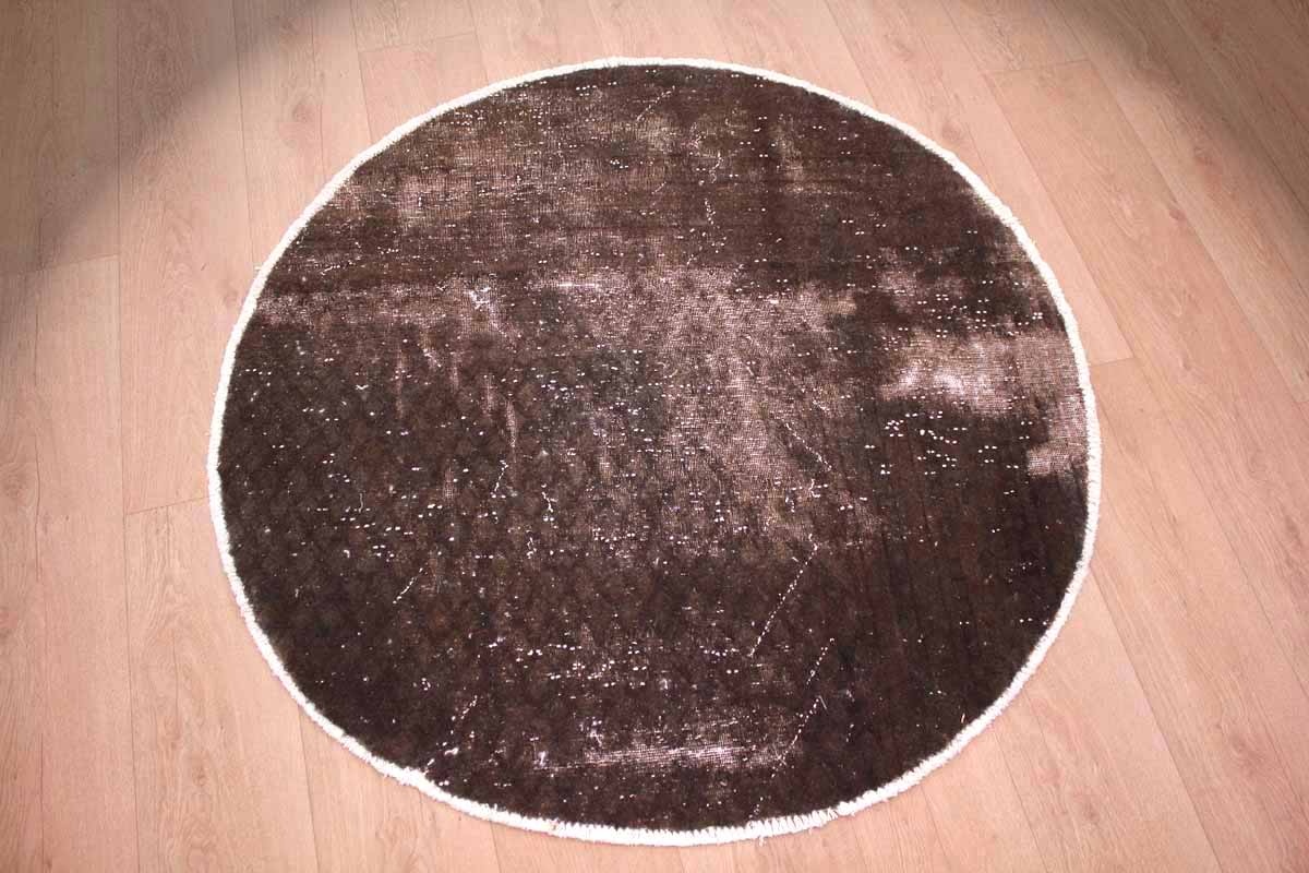 Rundt Teppe 110 - Kerman 120 x 120 cm