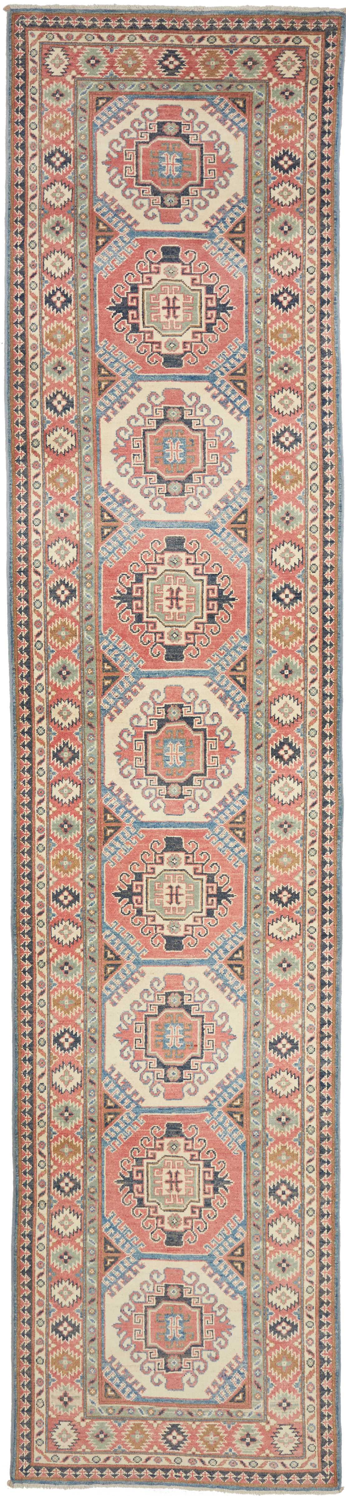 Teppich Läufer 80x400 - Kazak 87 x 399 cm