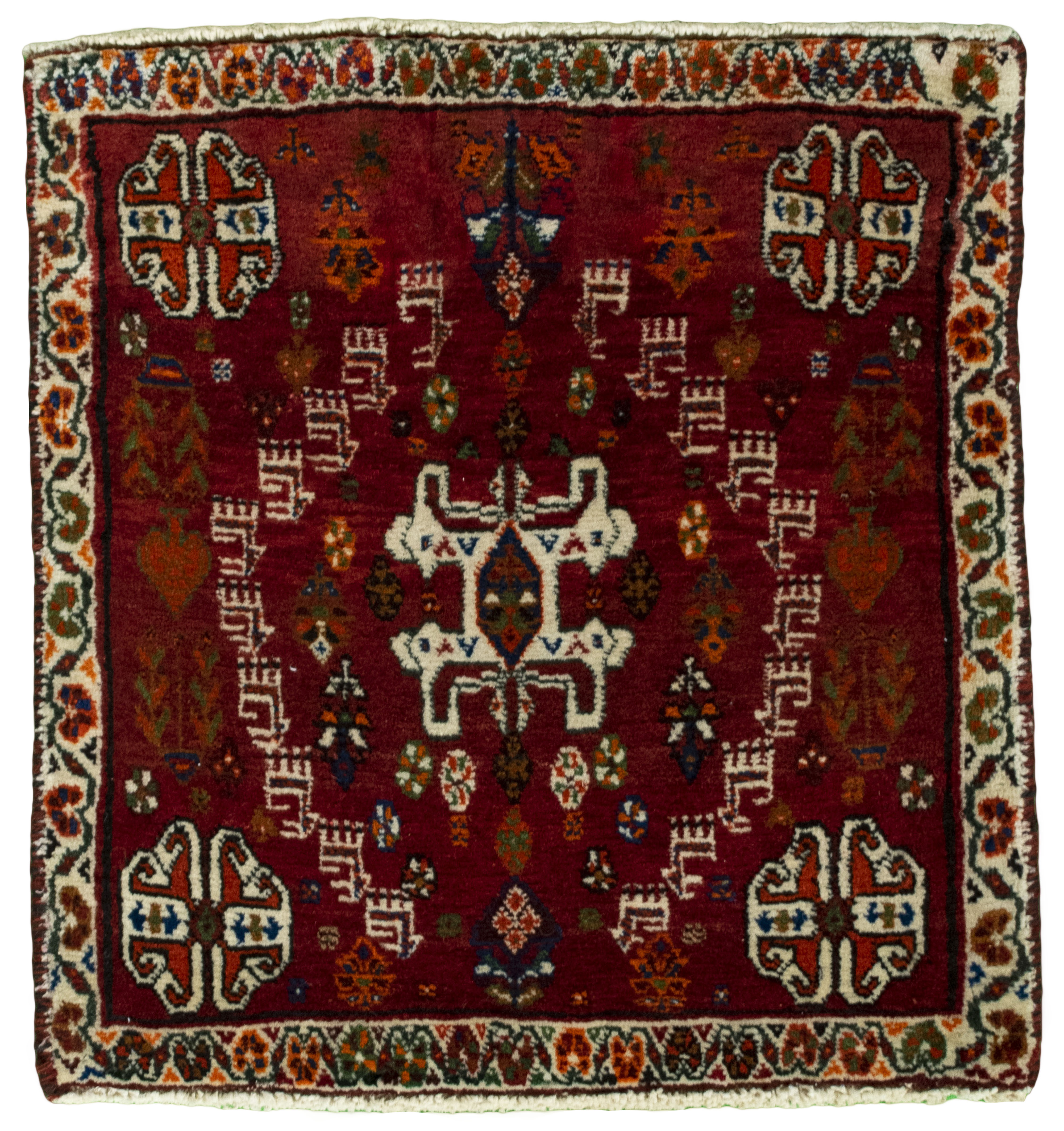 Τετράγωνα χαλιά - Shiraz 57 x 61 cm