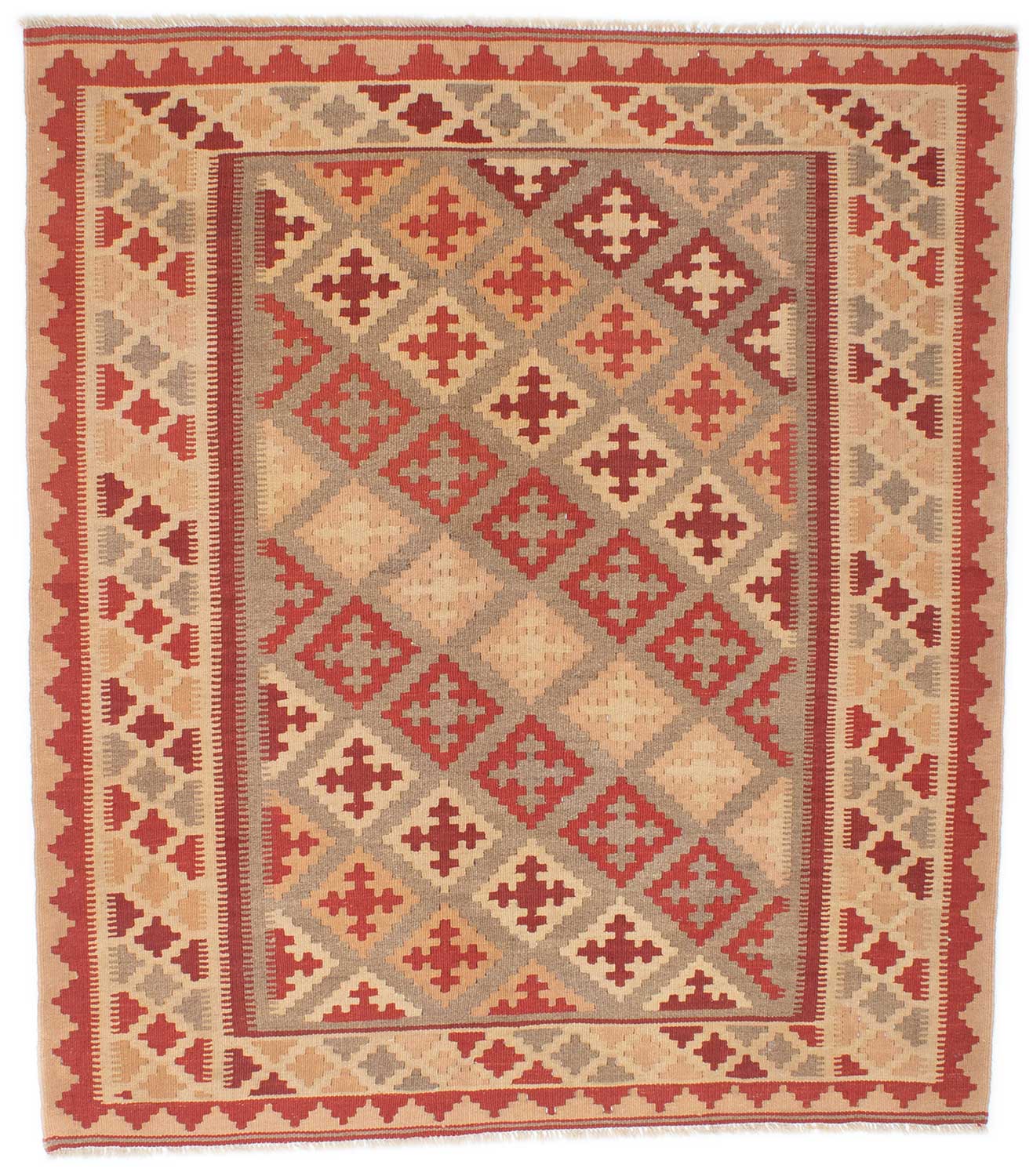 Teppich 150x160 - Kelim 148 x 169 cm