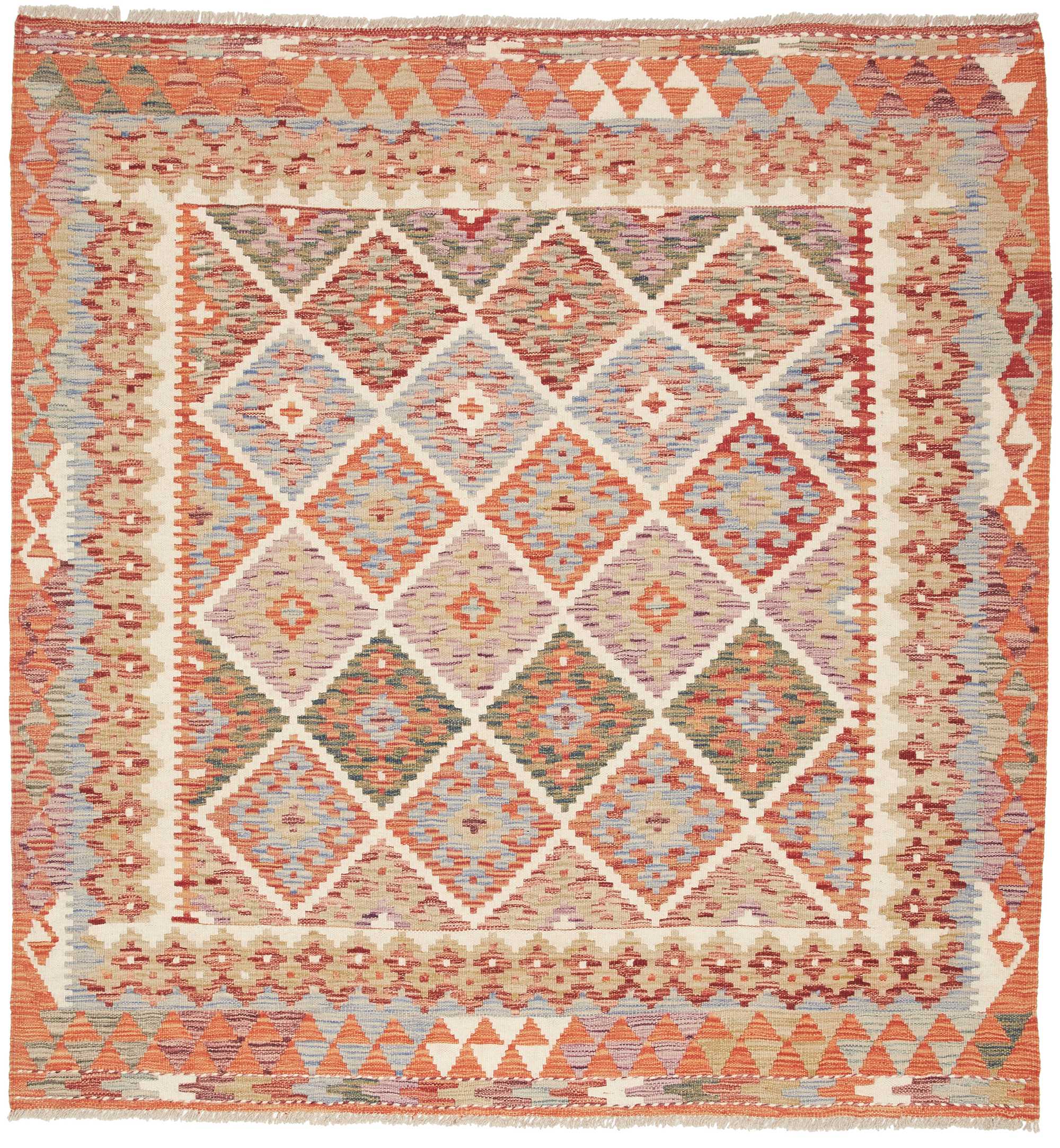 Teppich 150x160 - Kelim 154 x 159 cm
