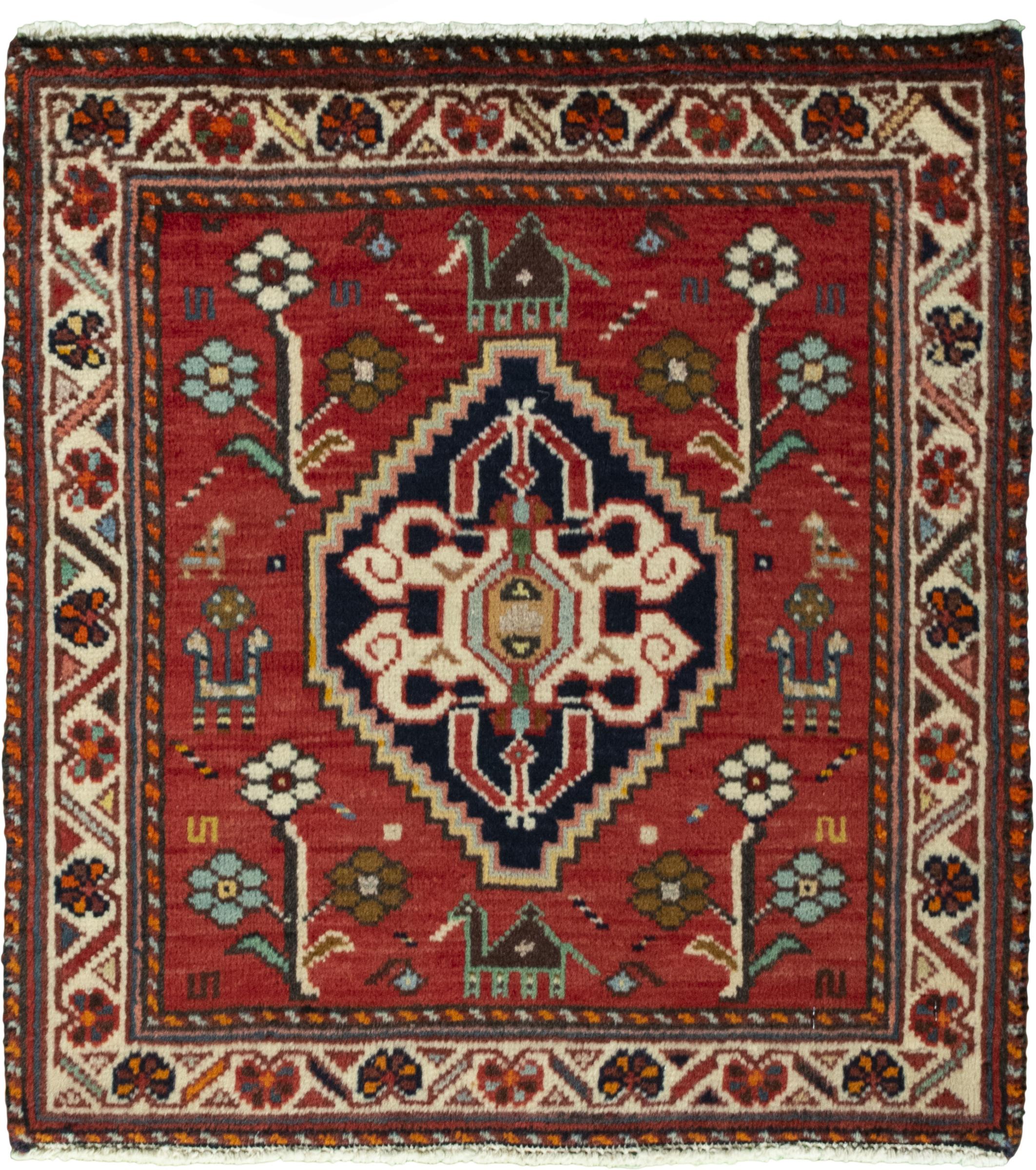 Τετράγωνα χαλιά - Shiraz 58 x 62 cm