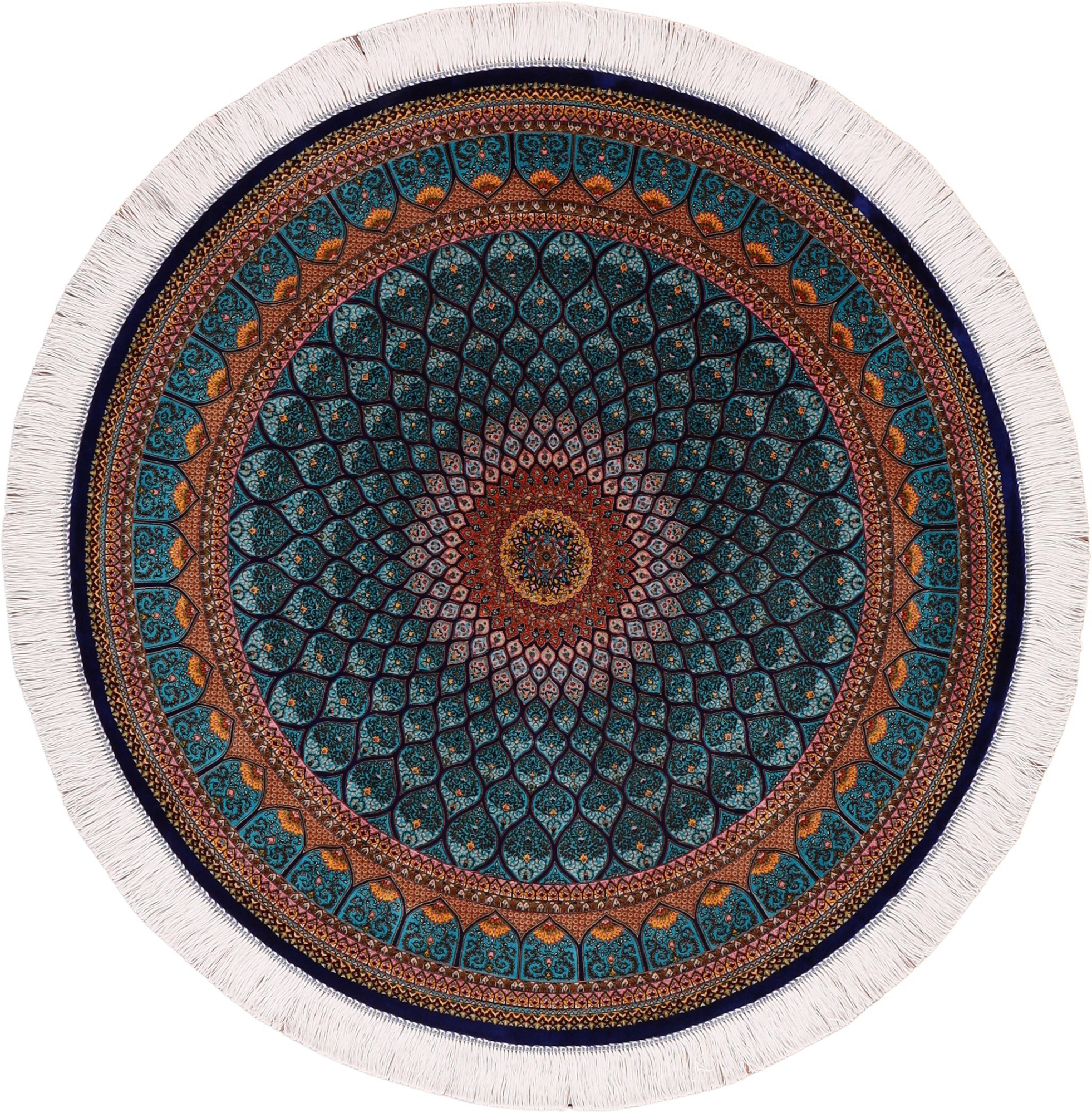 Teppich 140x140 - Ghom 150 x 150 cm