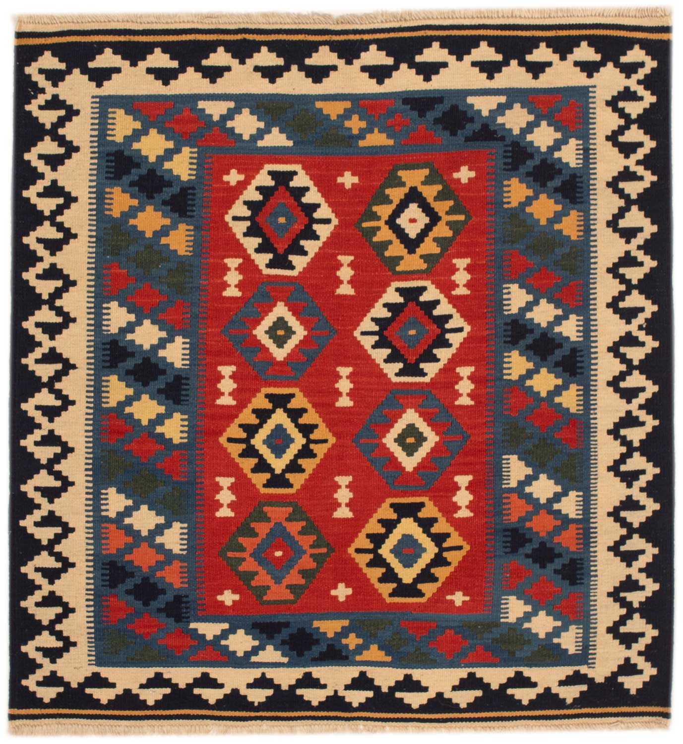 Kelim Teppiche Quadratisch - Kelim 100 x 102 cm