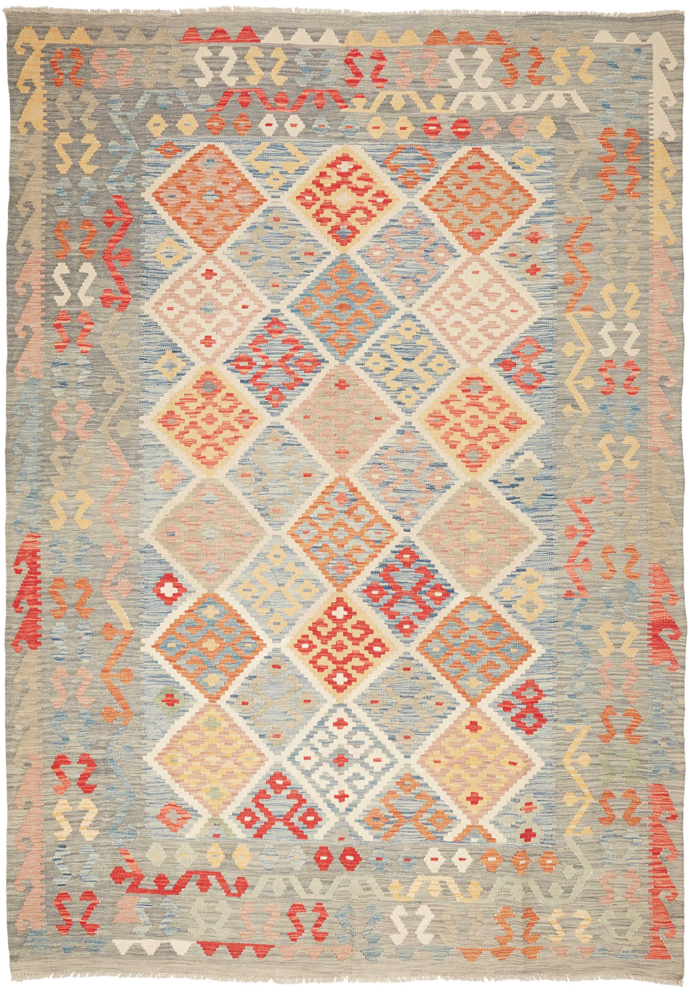 Kelim Teppiche 200x300 - Kelim 201 x 285 cm
