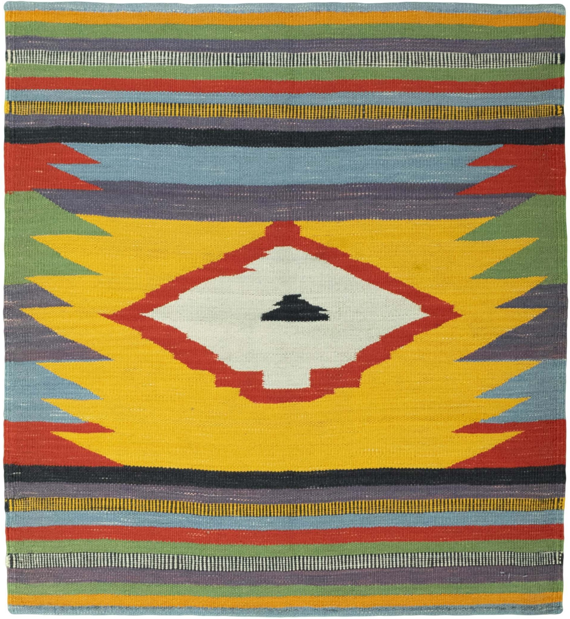 Kelim Teppiche Quadratisch - Kelim Sofre 99 x 108 cm