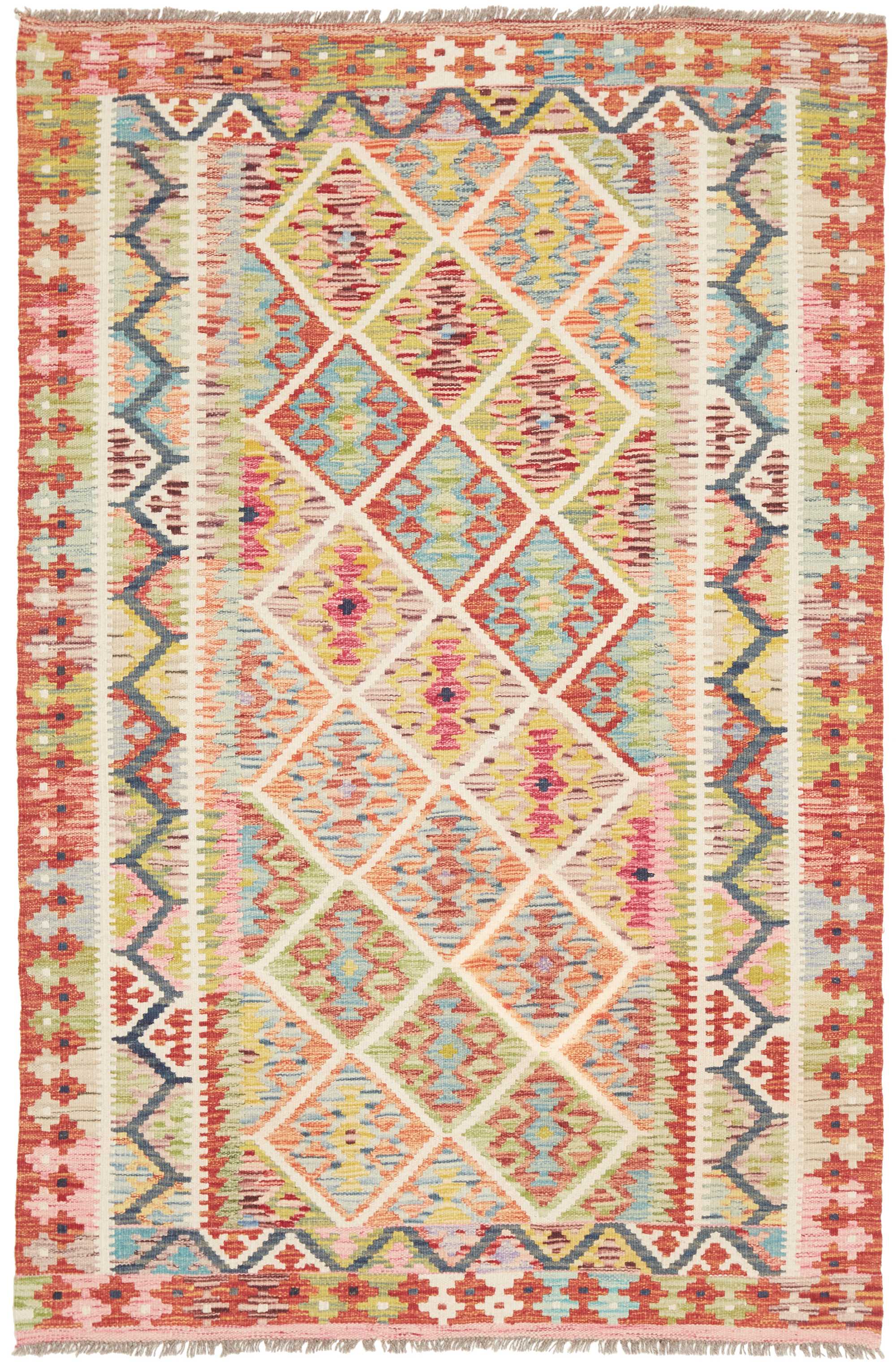 Teppiche 120x180 - Kelim 123 x 182 cm
