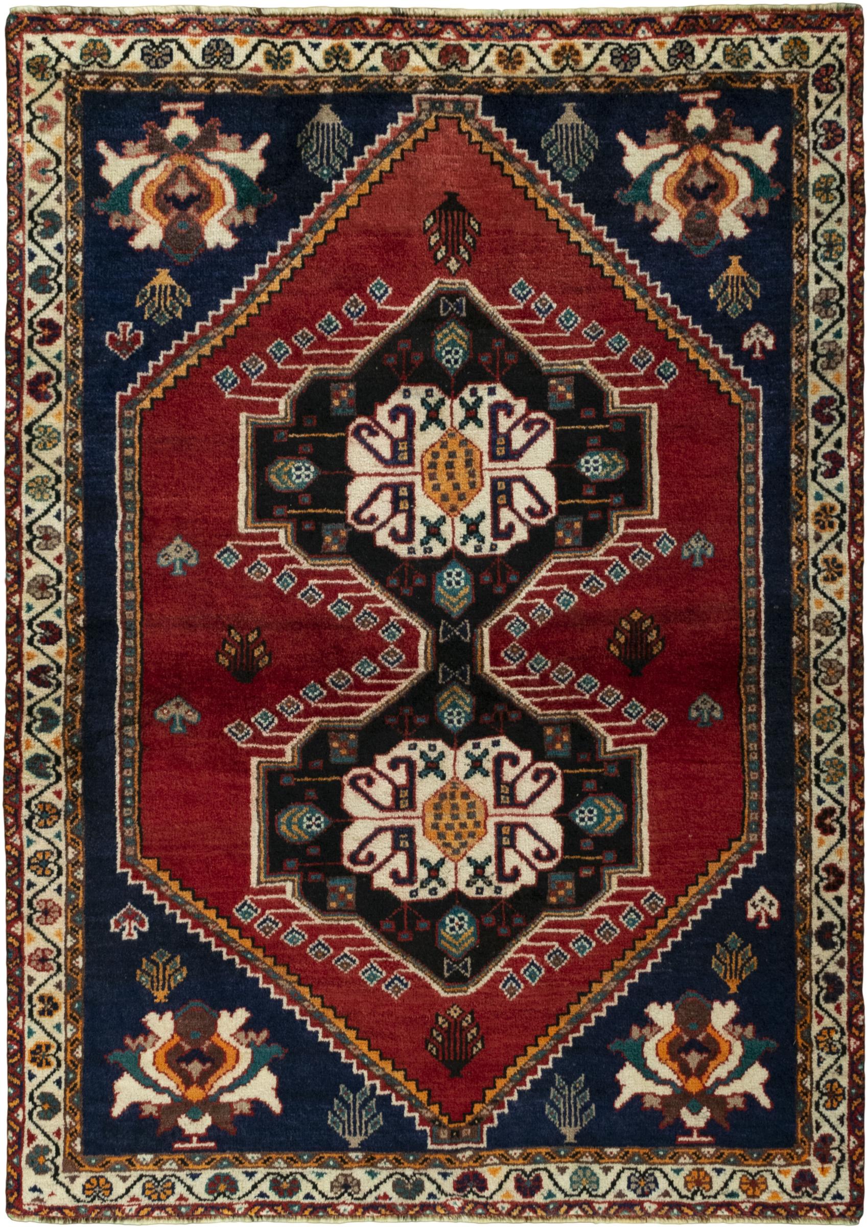 Teppich 120x160 - Gabbeh nature 113 x 157 cm