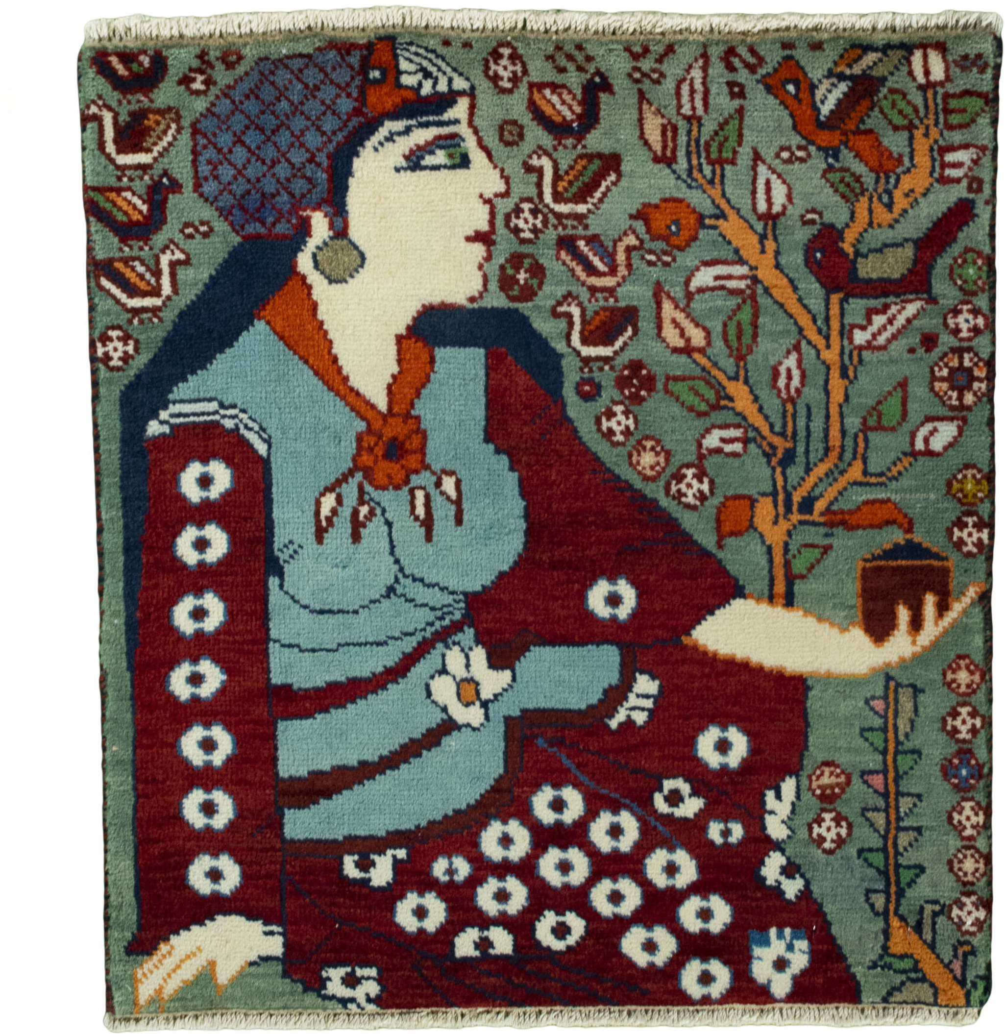 Τετράγωνα χαλιά - Shiraz 60 x 65 cm