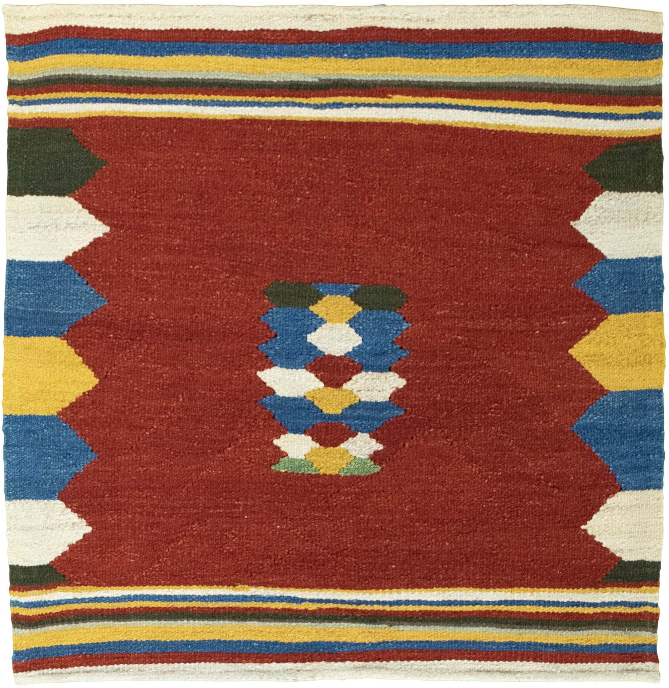 Kelim Tepper Kvadratiske - Kelim 101 x 101 cm