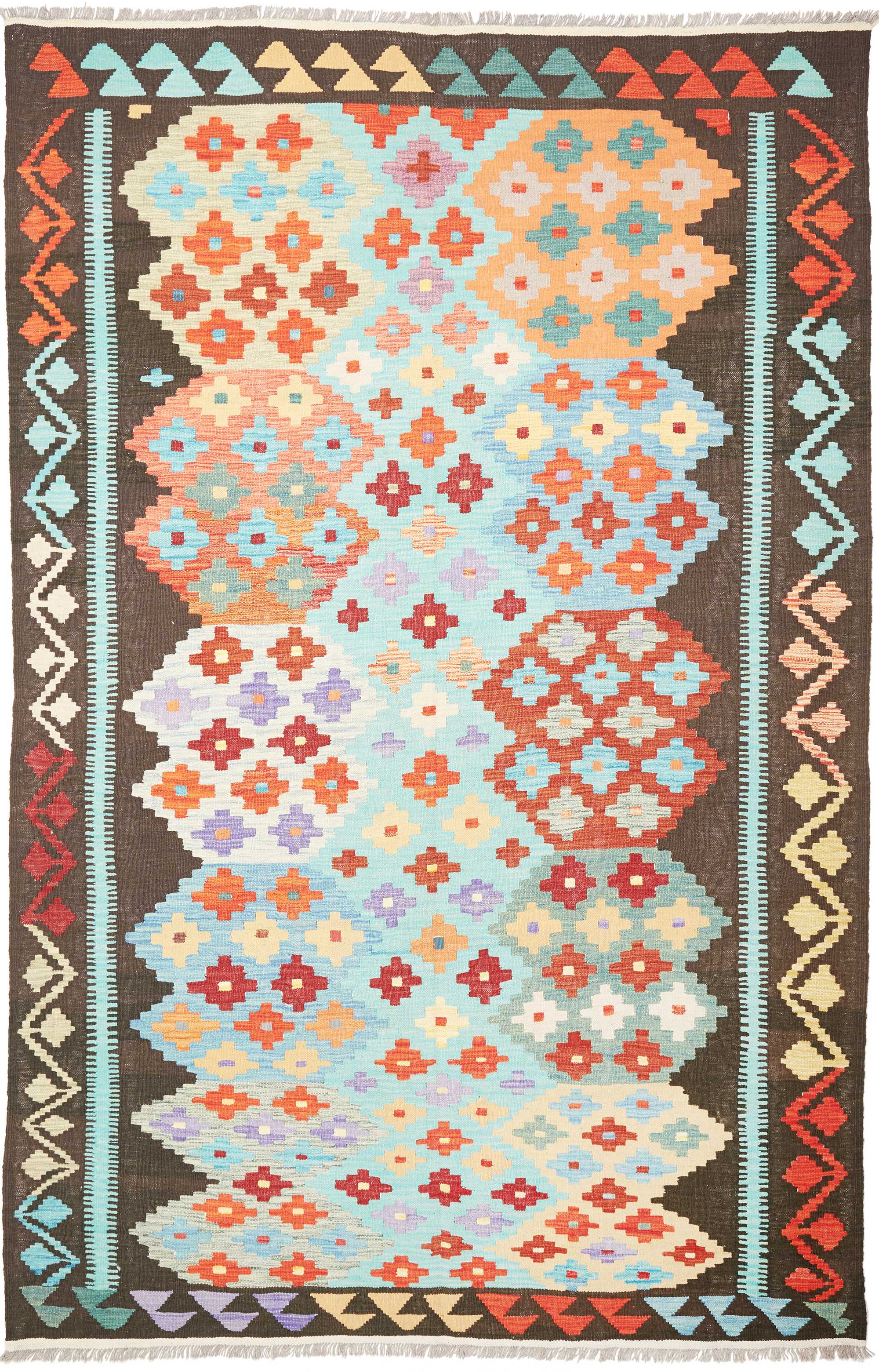 Kelim Teppiche 200x300 - Kelim 201 x 305 cm