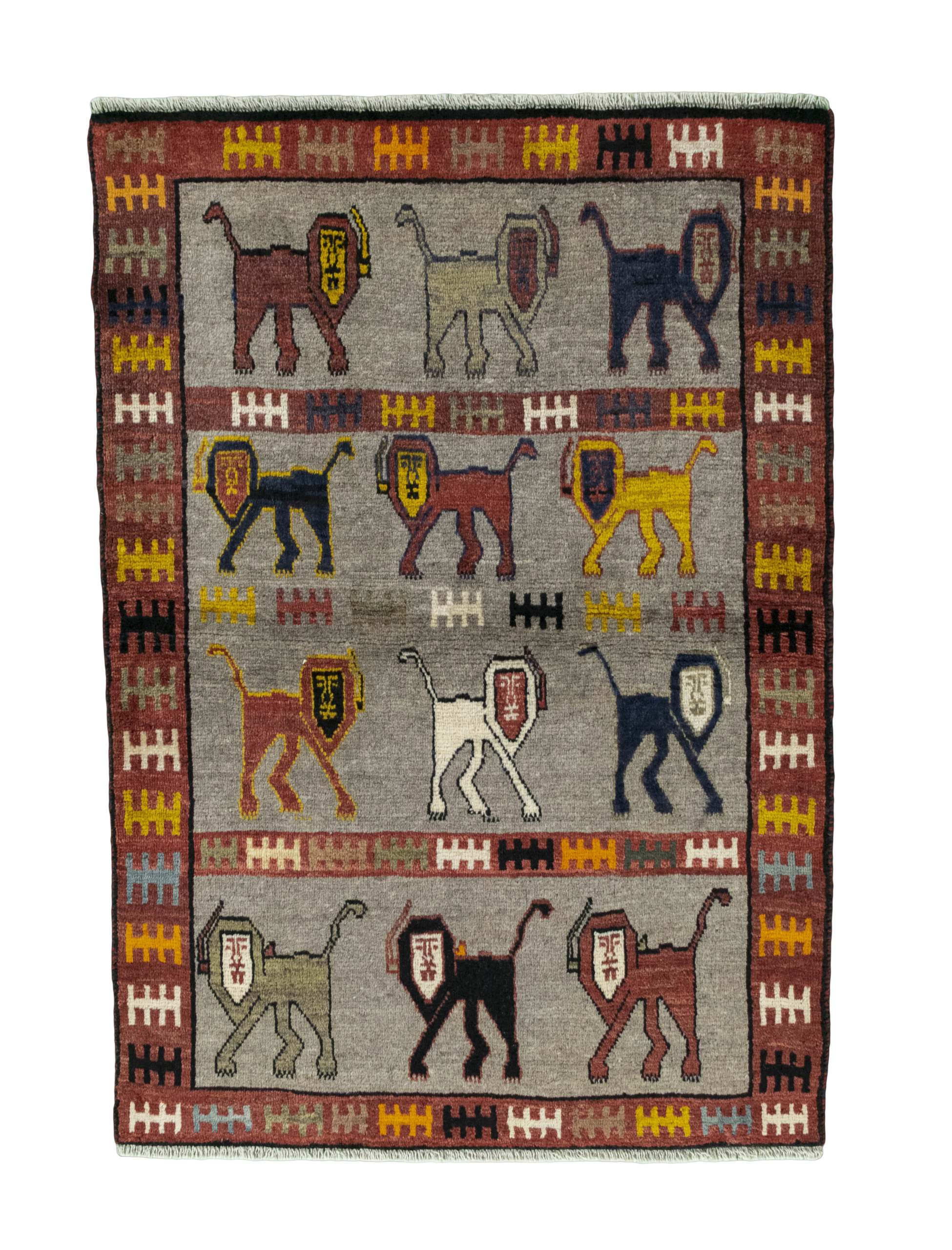 Μαύρα χαλιά - Gabbeh 107 x 151 cm