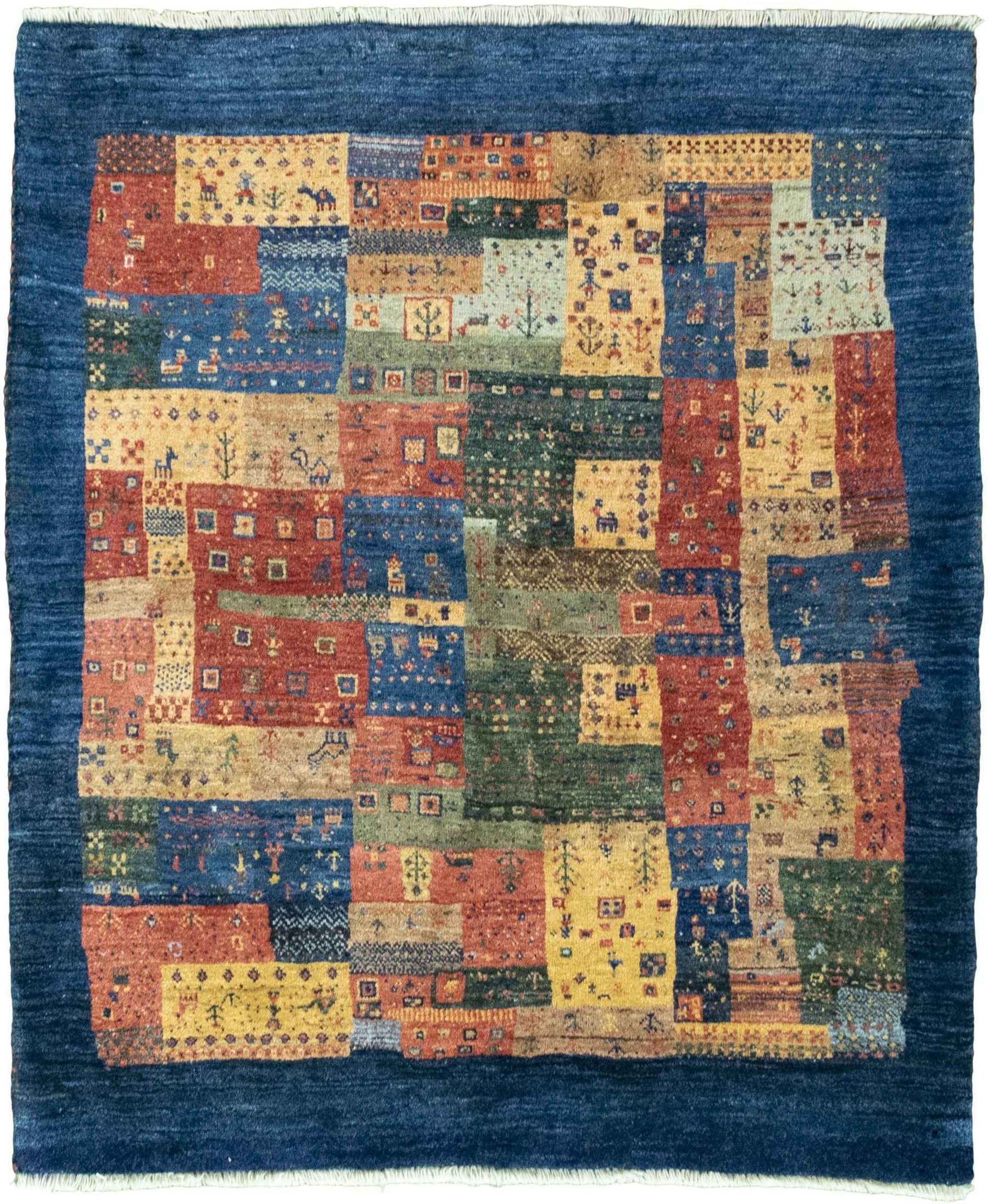 Gabbeh Teppich 120 x 140