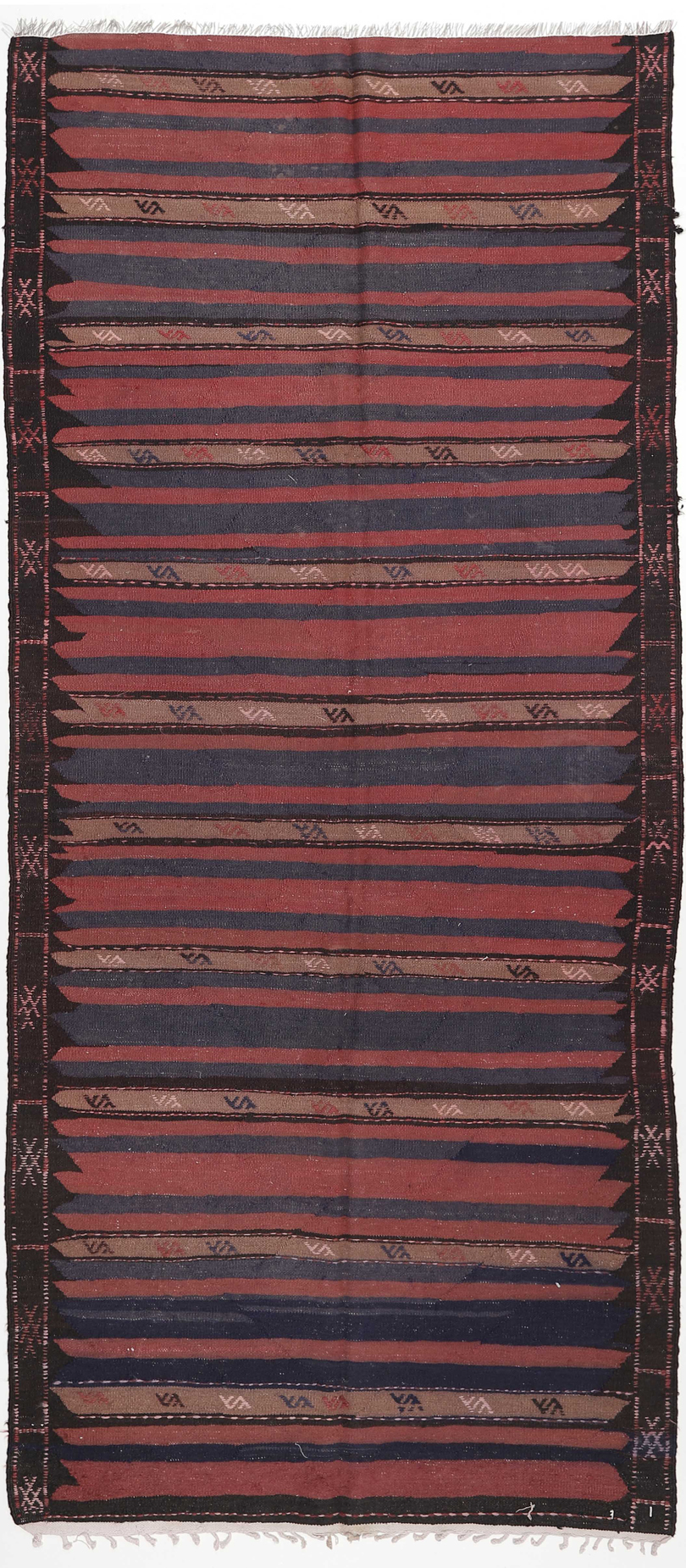 Kelim Teppiche Antik - Kelim Kelim 160 x 370 cm