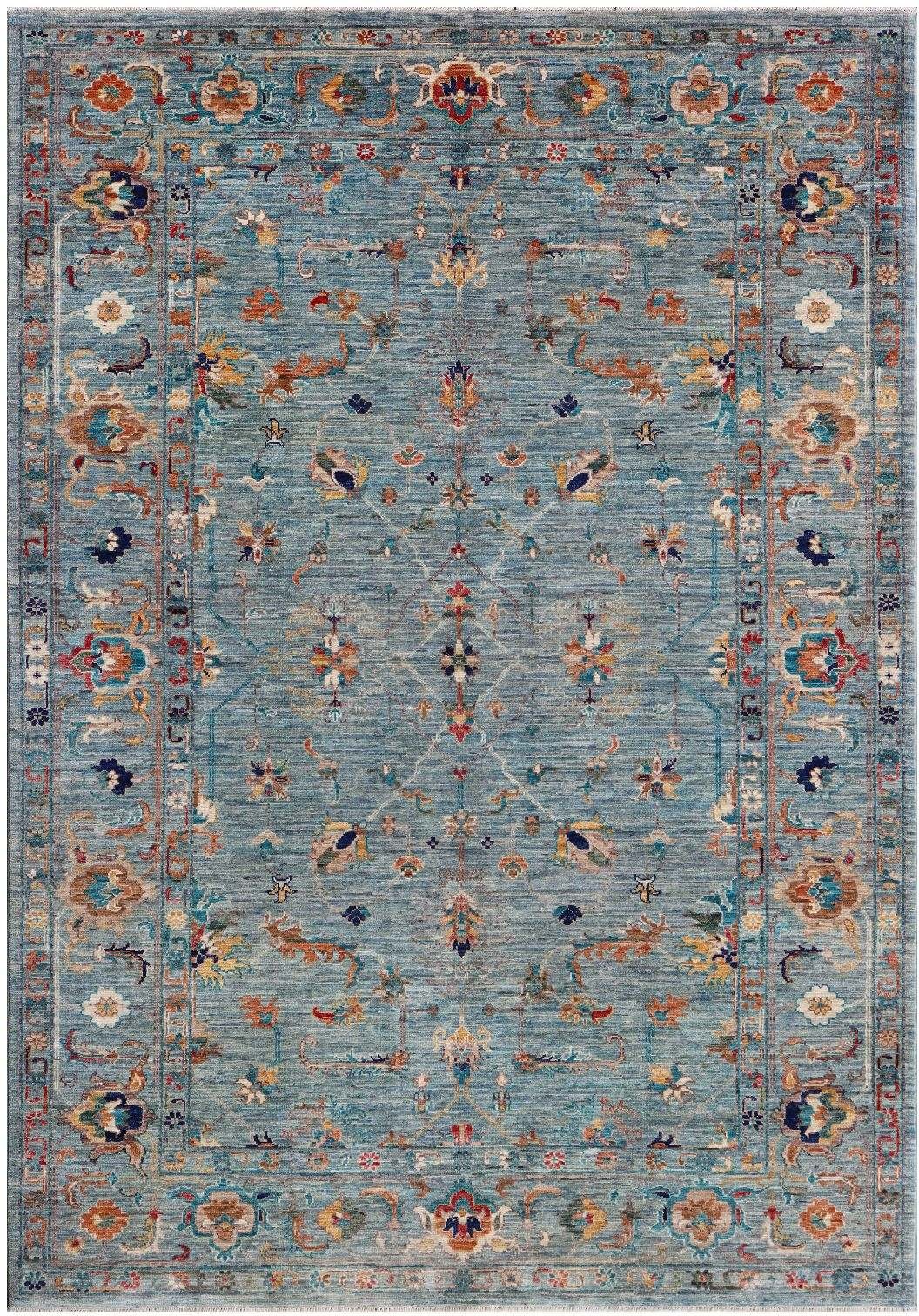 Ziegler Teppiche Blau - Ziegler Farahan 172 x 242 cm