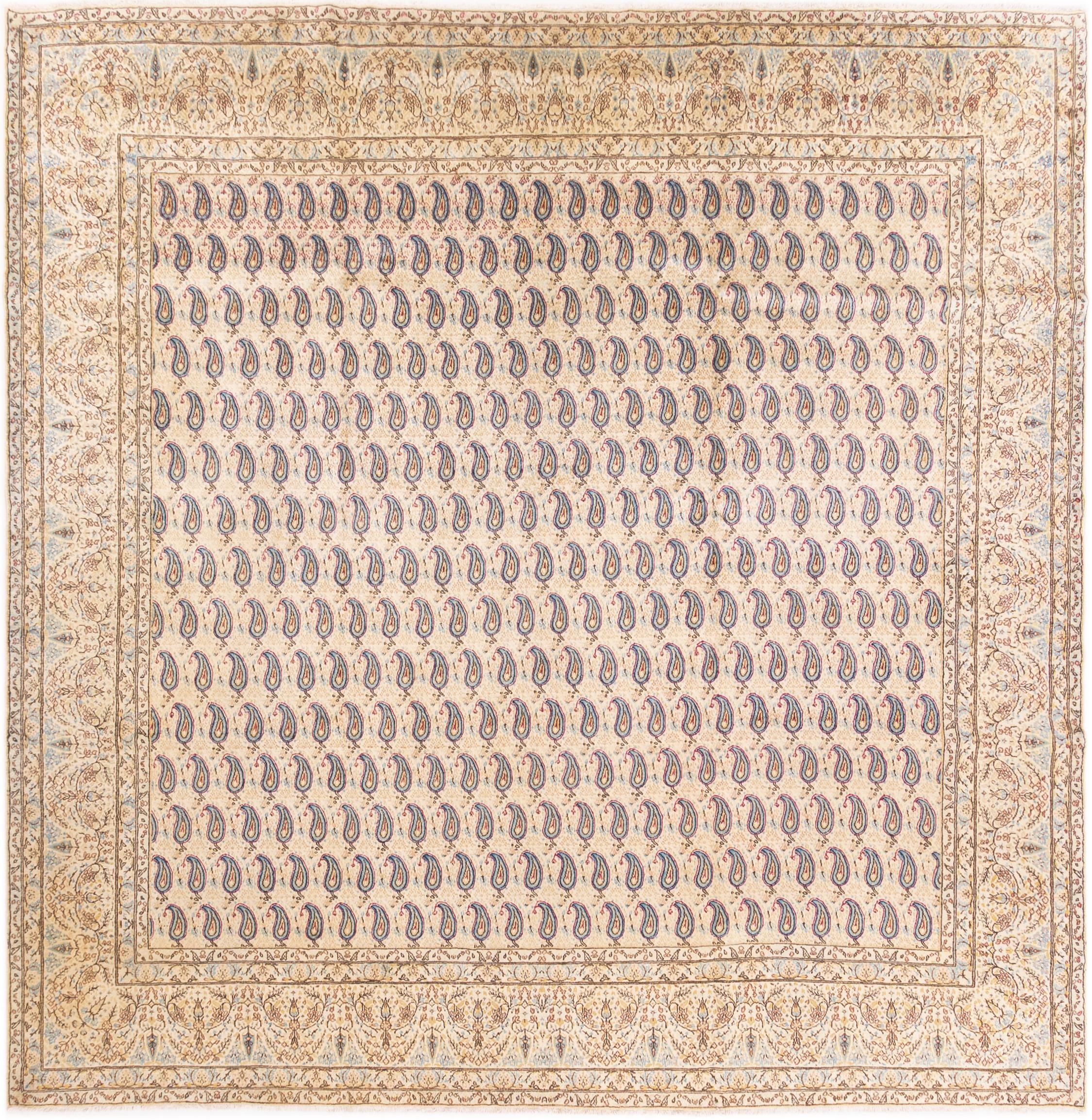 Kvadratisk Teppe 300x300 - Kerman 300 x 300 cm