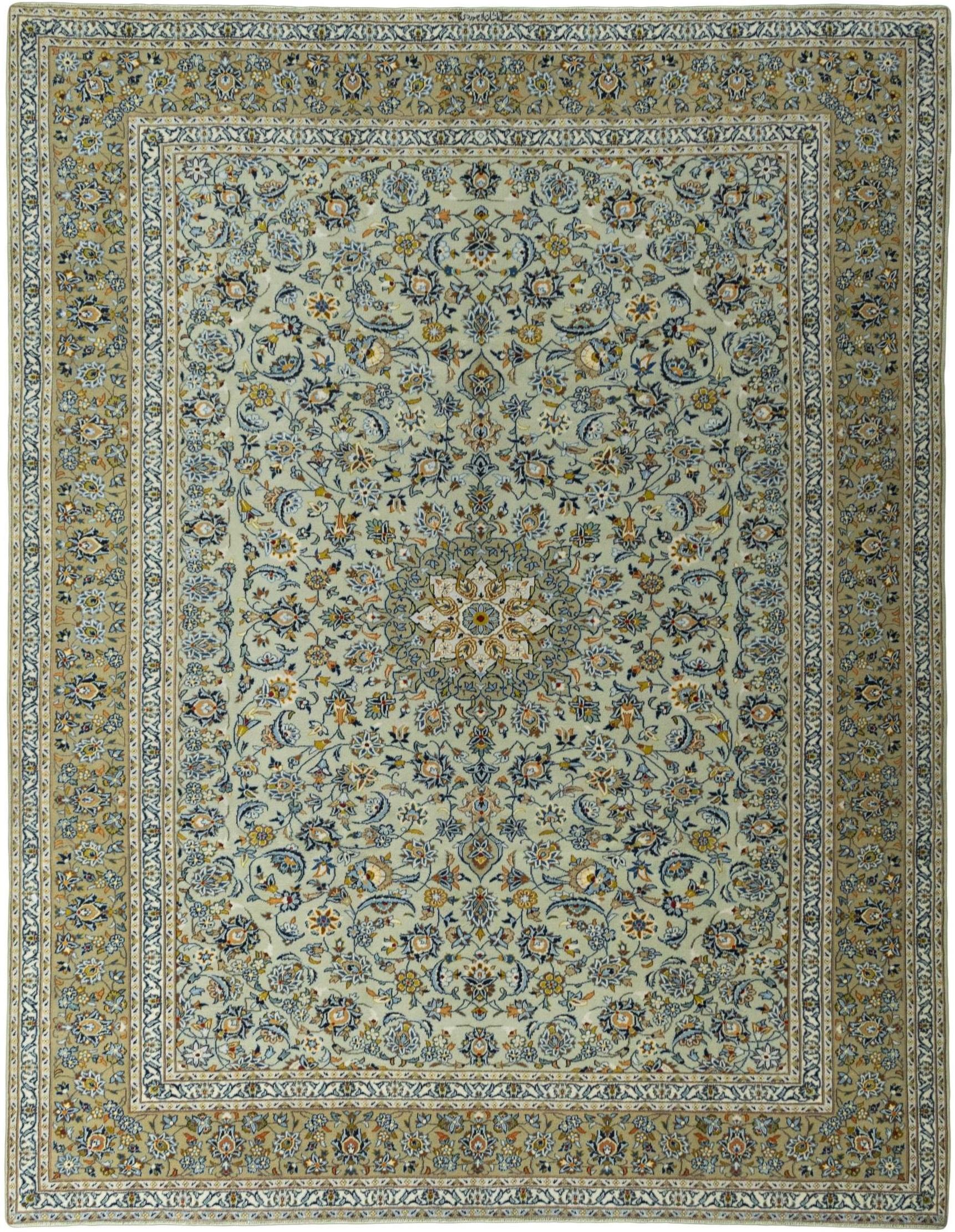 Fekete szőnyegek - Kashan 314 x 400 cm