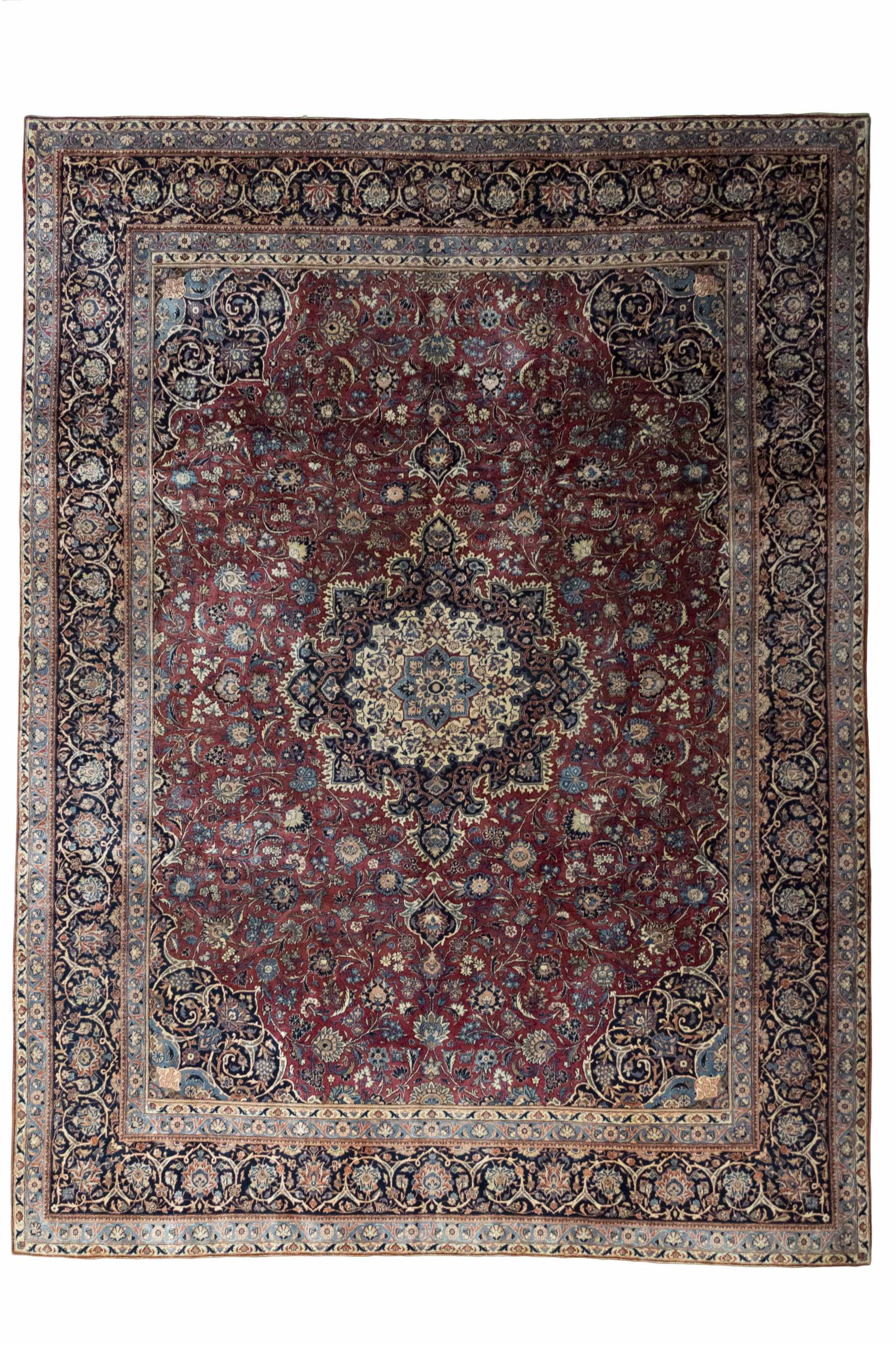 Antique Rugs - Kashan 277 x 370 cm