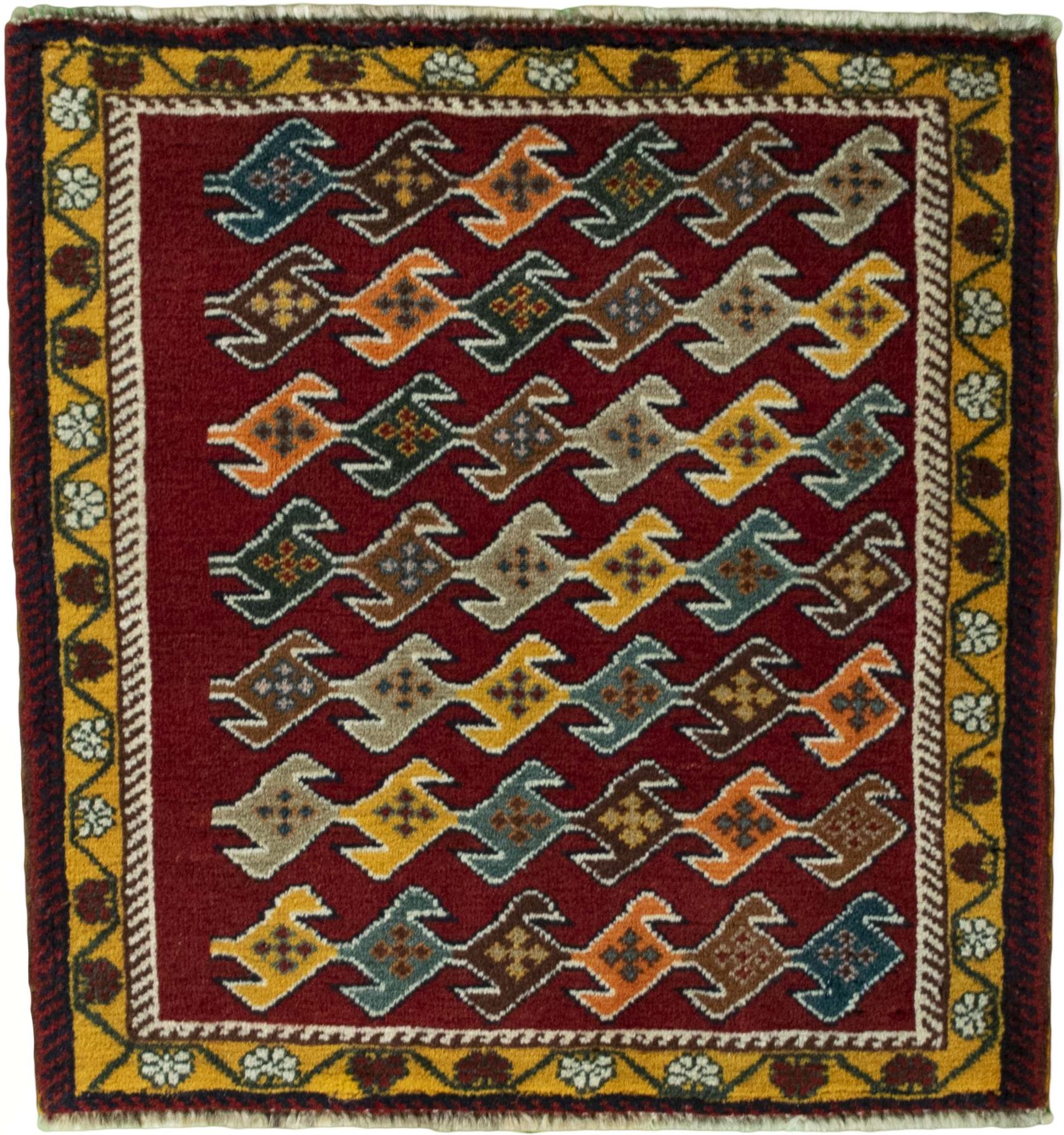 Teppich 50x50 - Shiraz 58 x 60 cm