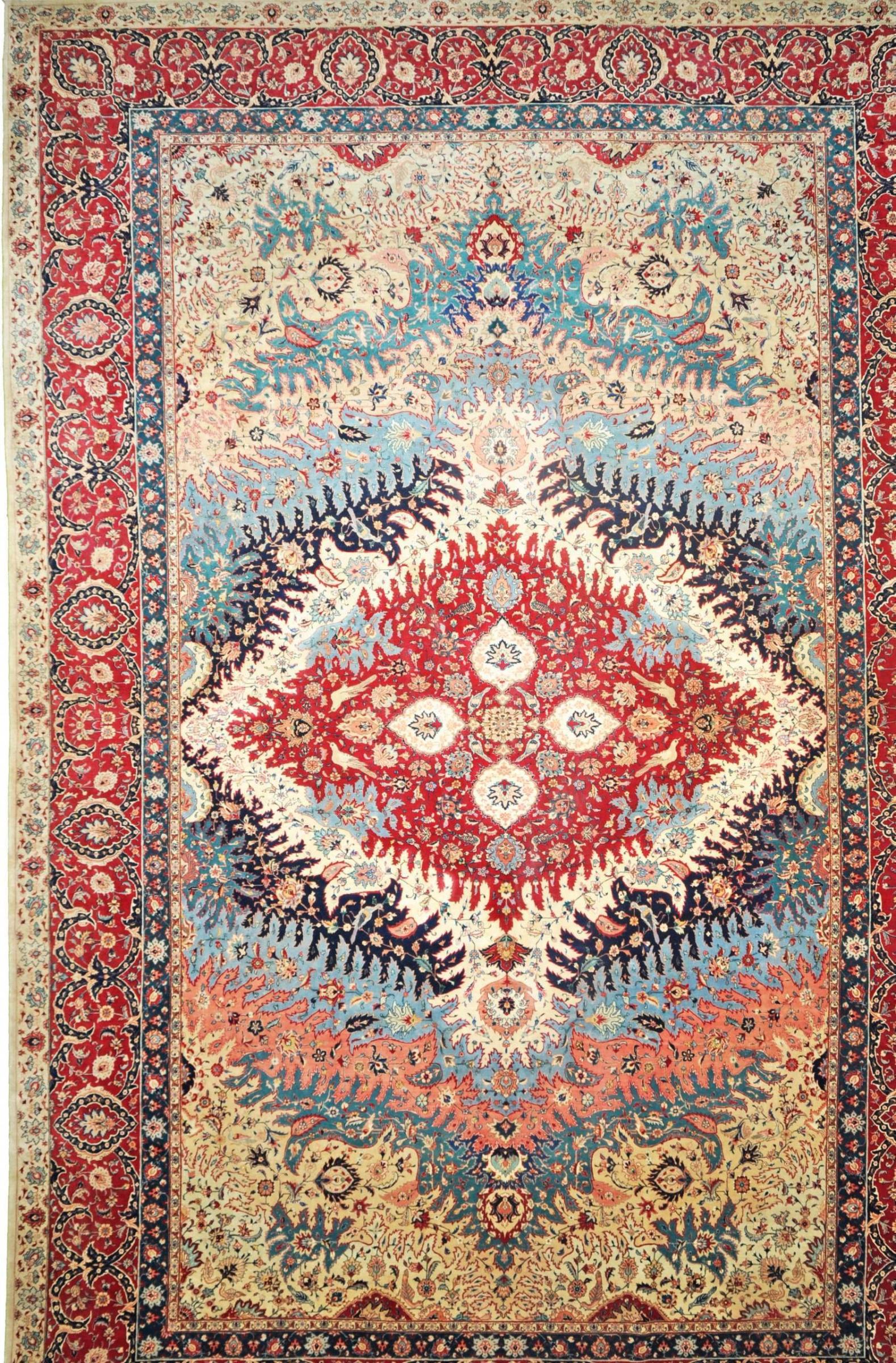 Starožitné Koberce - Tabriz 348 x 541 cm