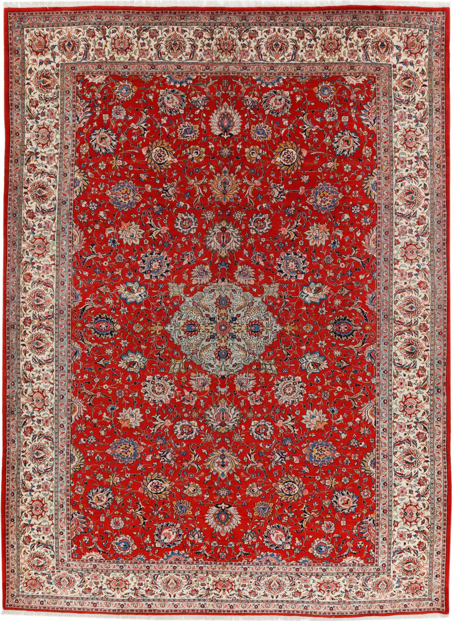 Sarough Tæpper - Sarouk 314 x 427 cm
