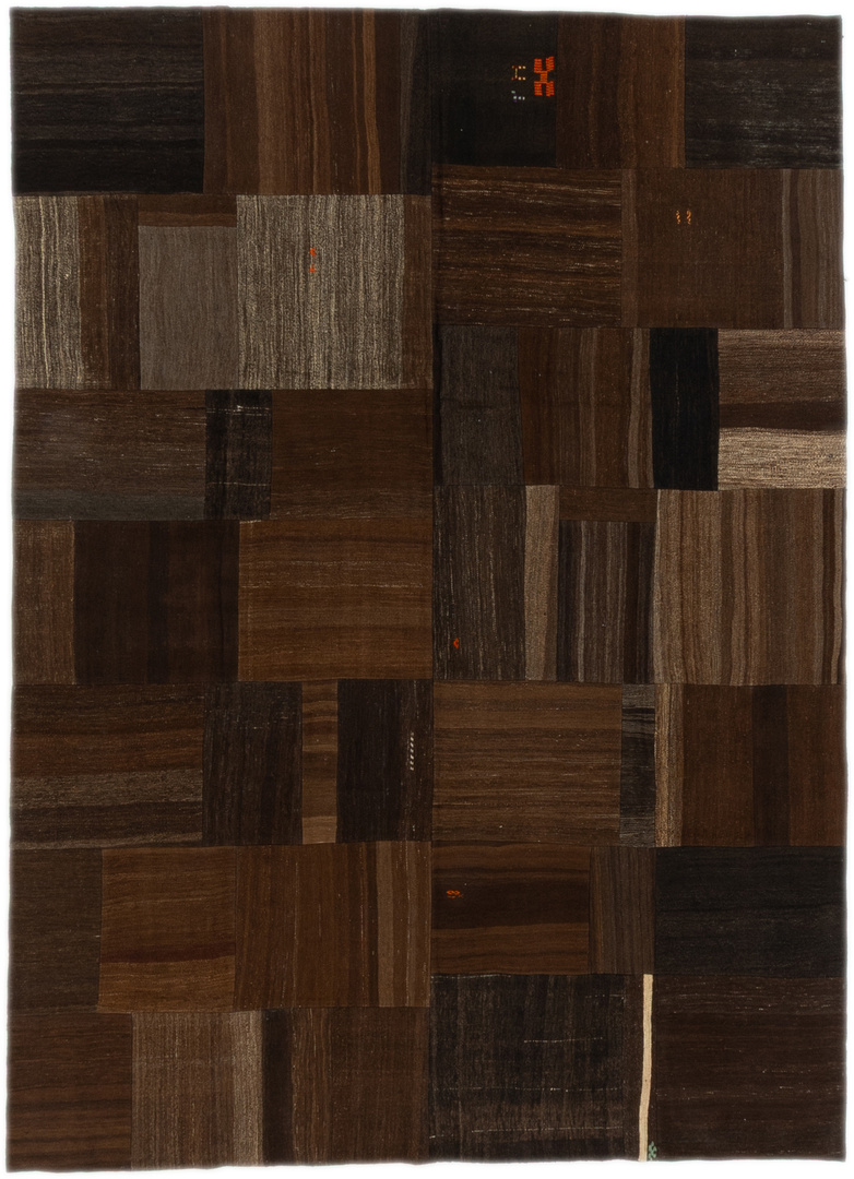 Vintage Teppiche - Patchwork Kelim 256 x 354 cm