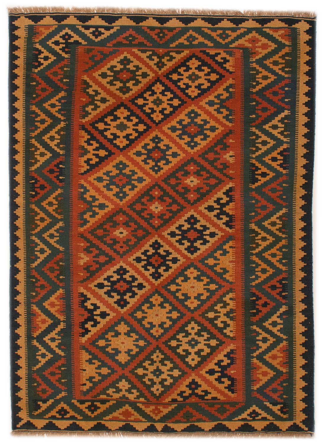Teppiche 140x200 - Kelim 148 x 198 cm