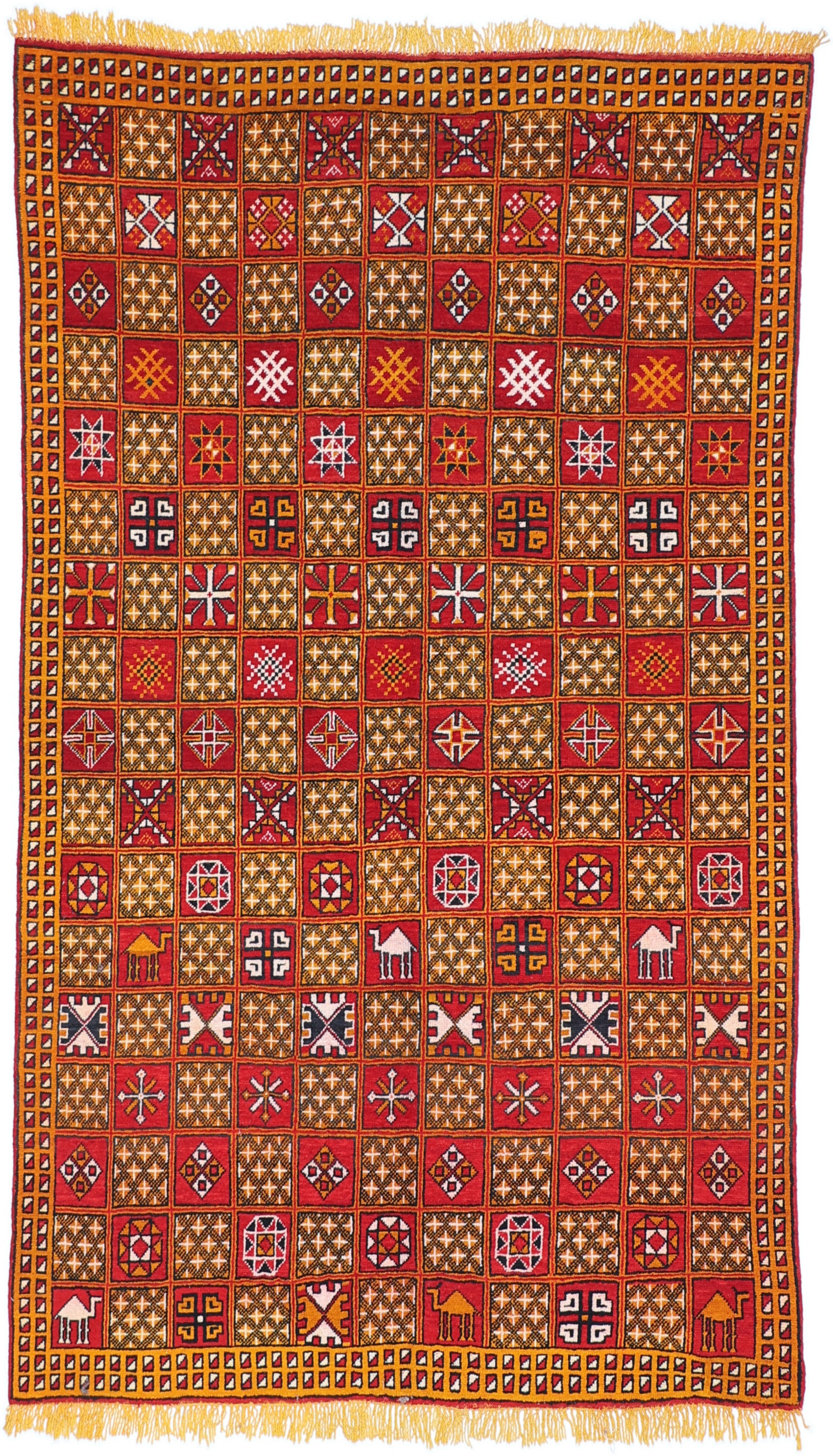 Berberteppiche - Berber 151 x 192 cm