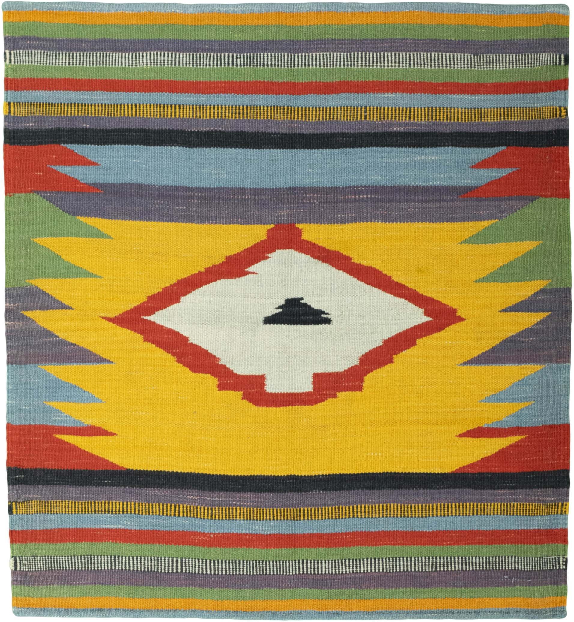 Kelim Teppiche Quadratisch - Kelim Sofre 99 x 108 cm