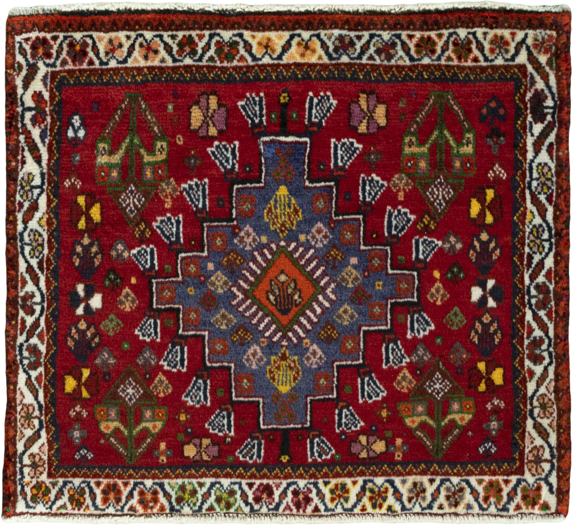 Τετράγωνα χαλιά - Shiraz 65 x 58 cm