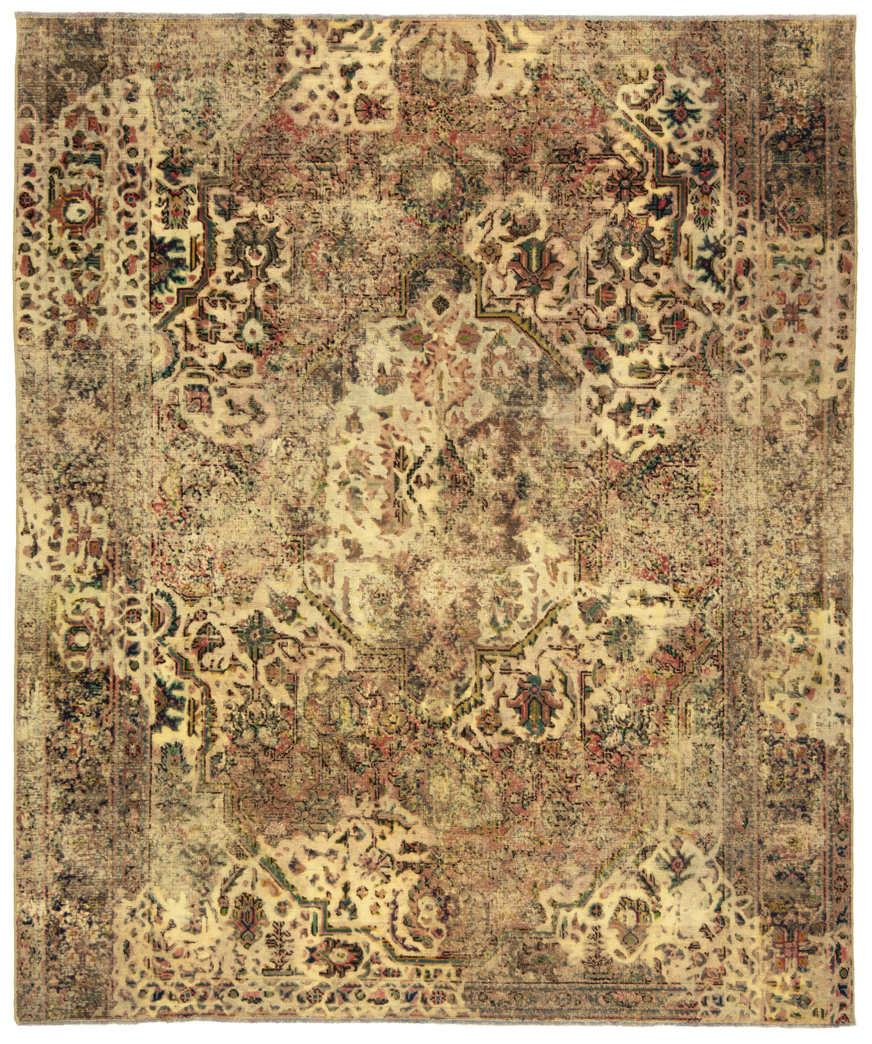 Vintage Teppiche Quadratisch - Vintage Relief 191 x 227 cm