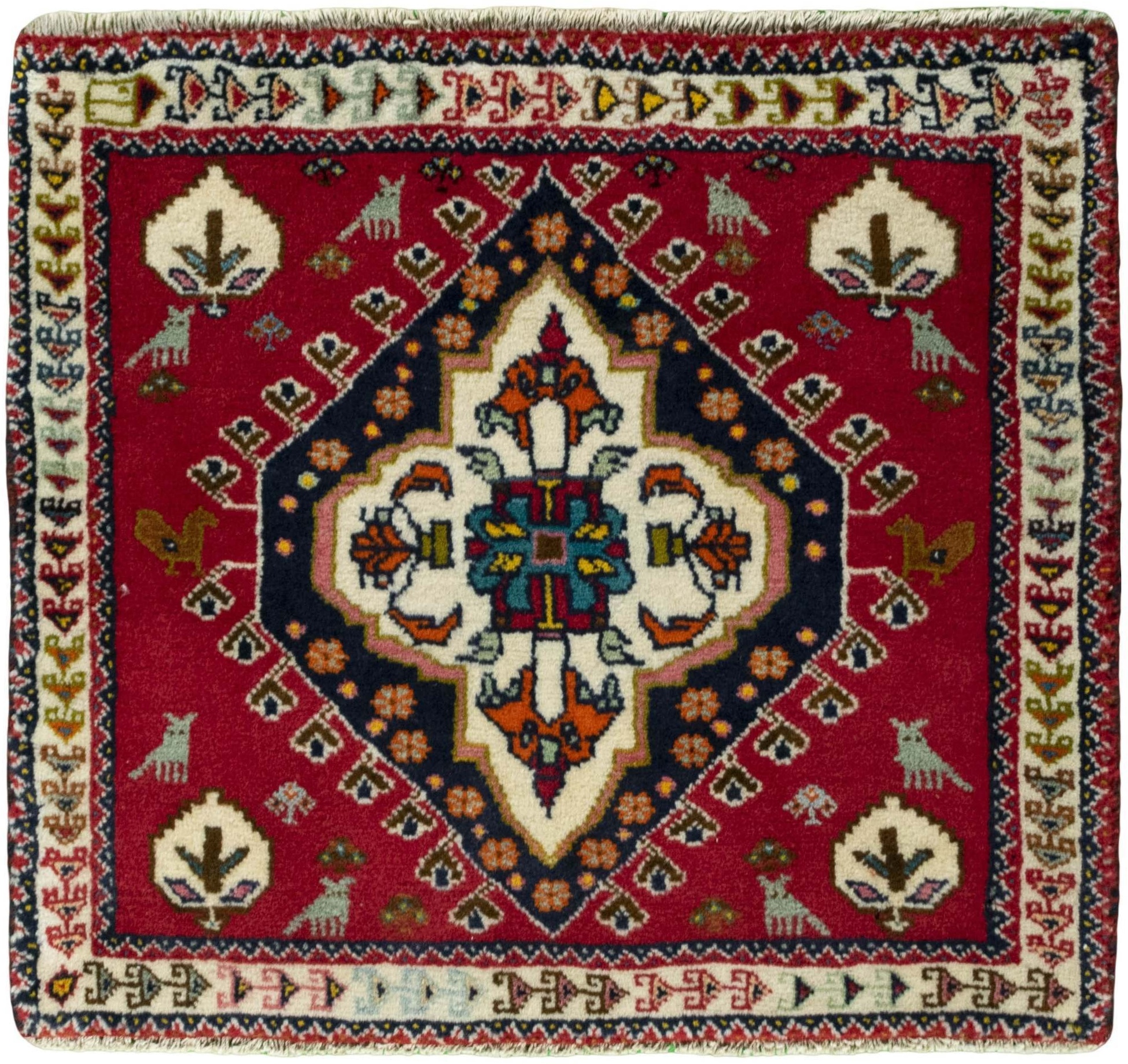 Τετράγωνα χαλιά - Shiraz 65 x 59 cm