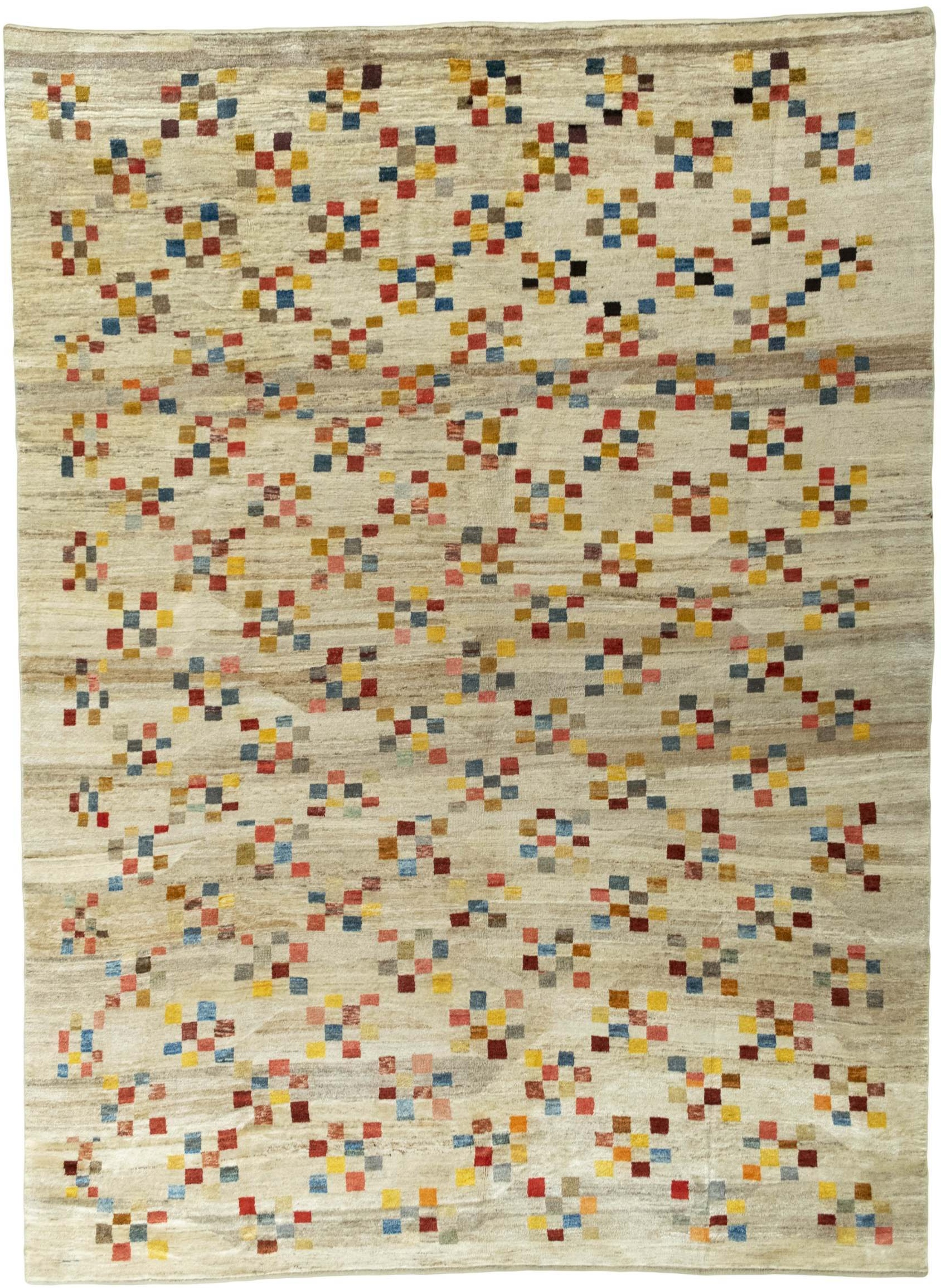 Gebrauchte Teppiche - Gabbeh nature 275 x 373 cm